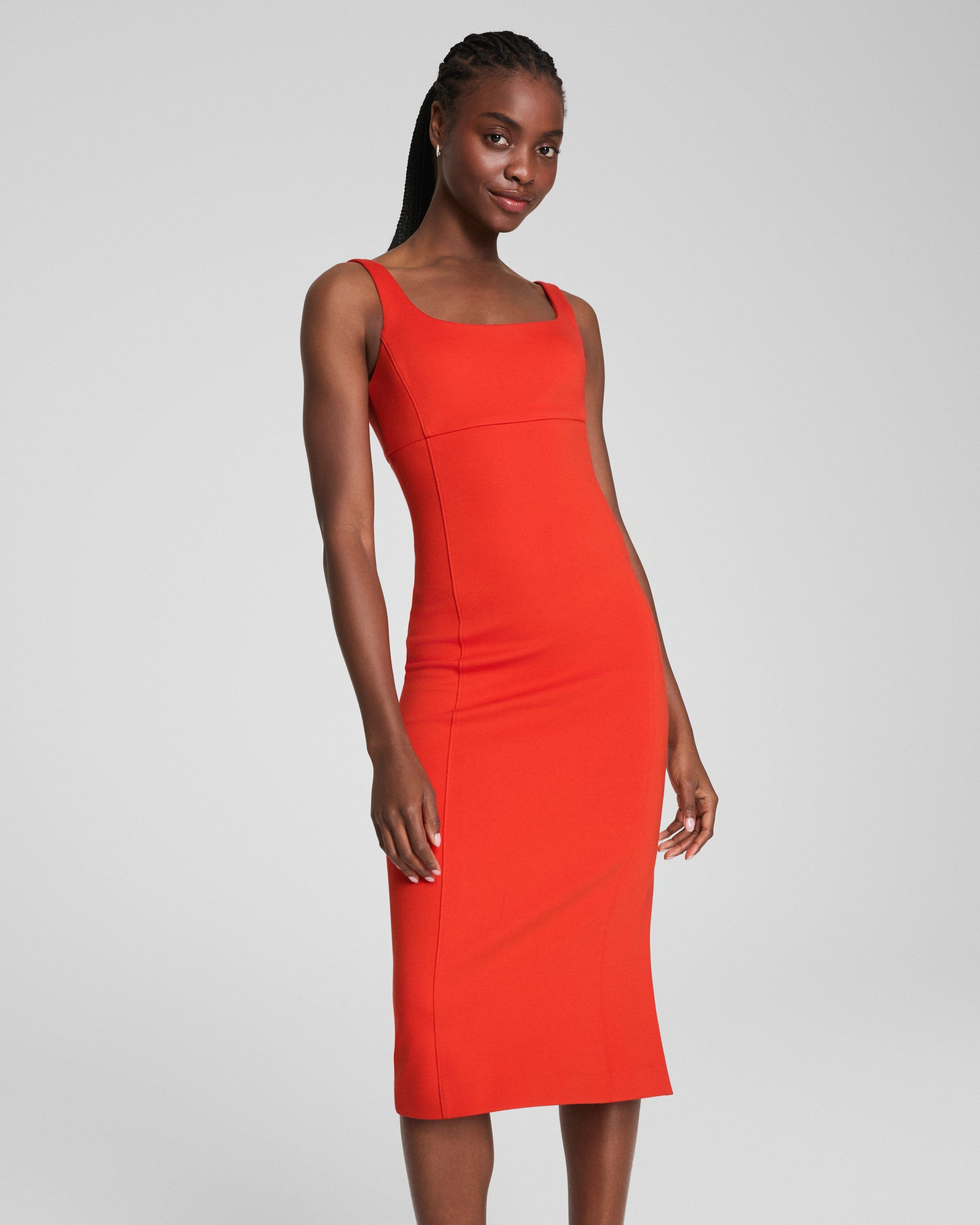 SPANXshape™ Ponte Midi Tank Dress | Poppy