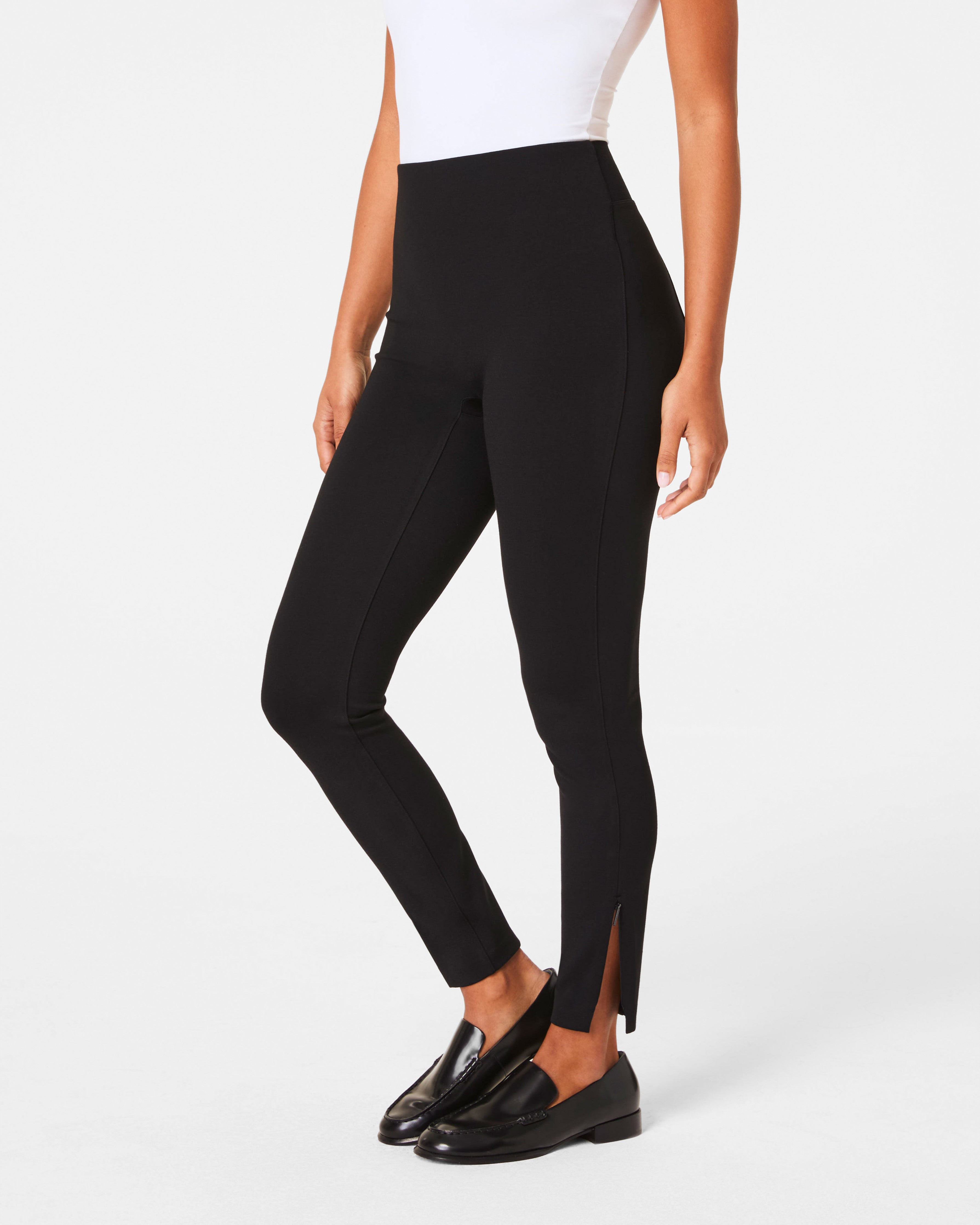 SPANXsupersmooth™ PerfectFit Ponte Zip Legging | Classic Black