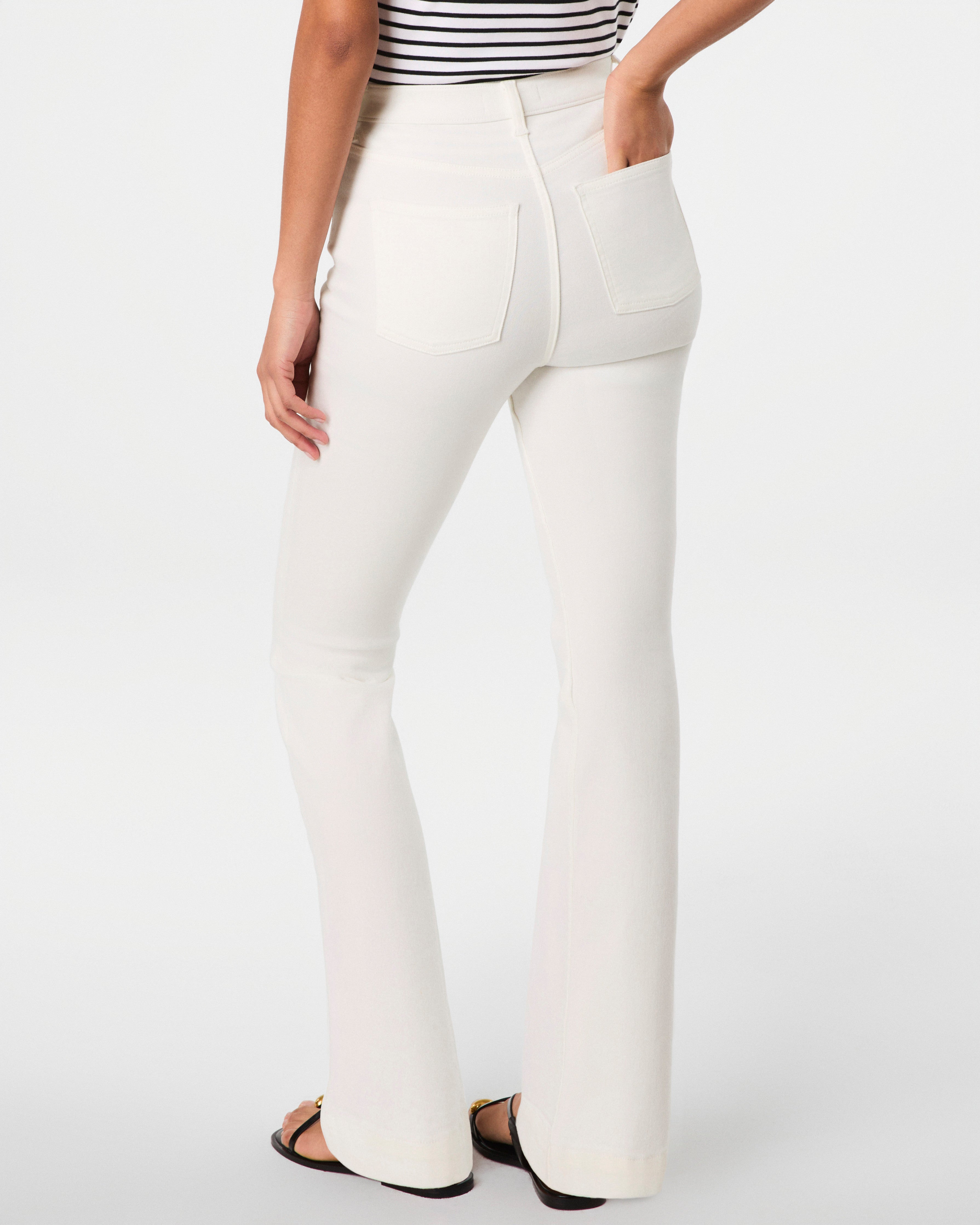 SPANXsculpt™ ReDefine Flare Jeans | Linen