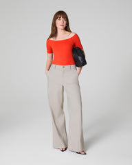 SPANXsmooth™ Jersey Scoop Neck Thong Bodysuit | Poppy