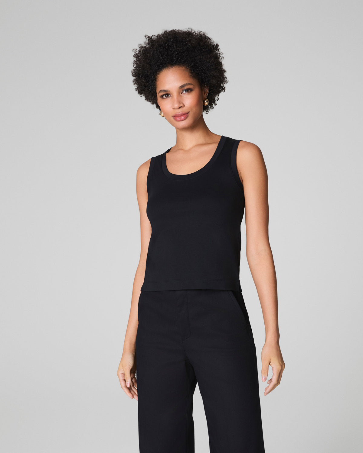 SPANX® Cotton Crewneck Tank