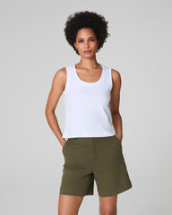 SPANX® Cotton Crewneck Tank