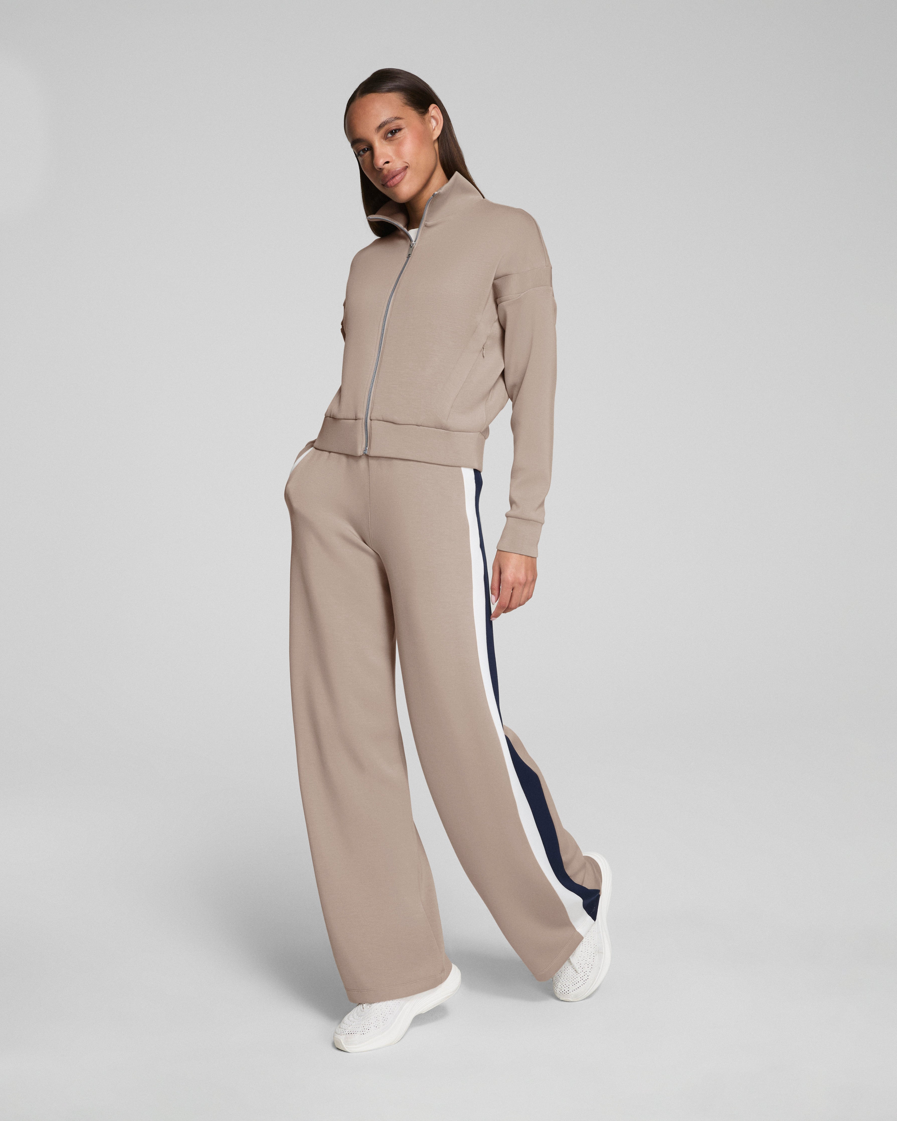 SPANX AirEssentials® Colorblock Wide Leg Track Pant