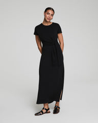 SPANX AirEssentials® Tie-Waist Maxi Dress