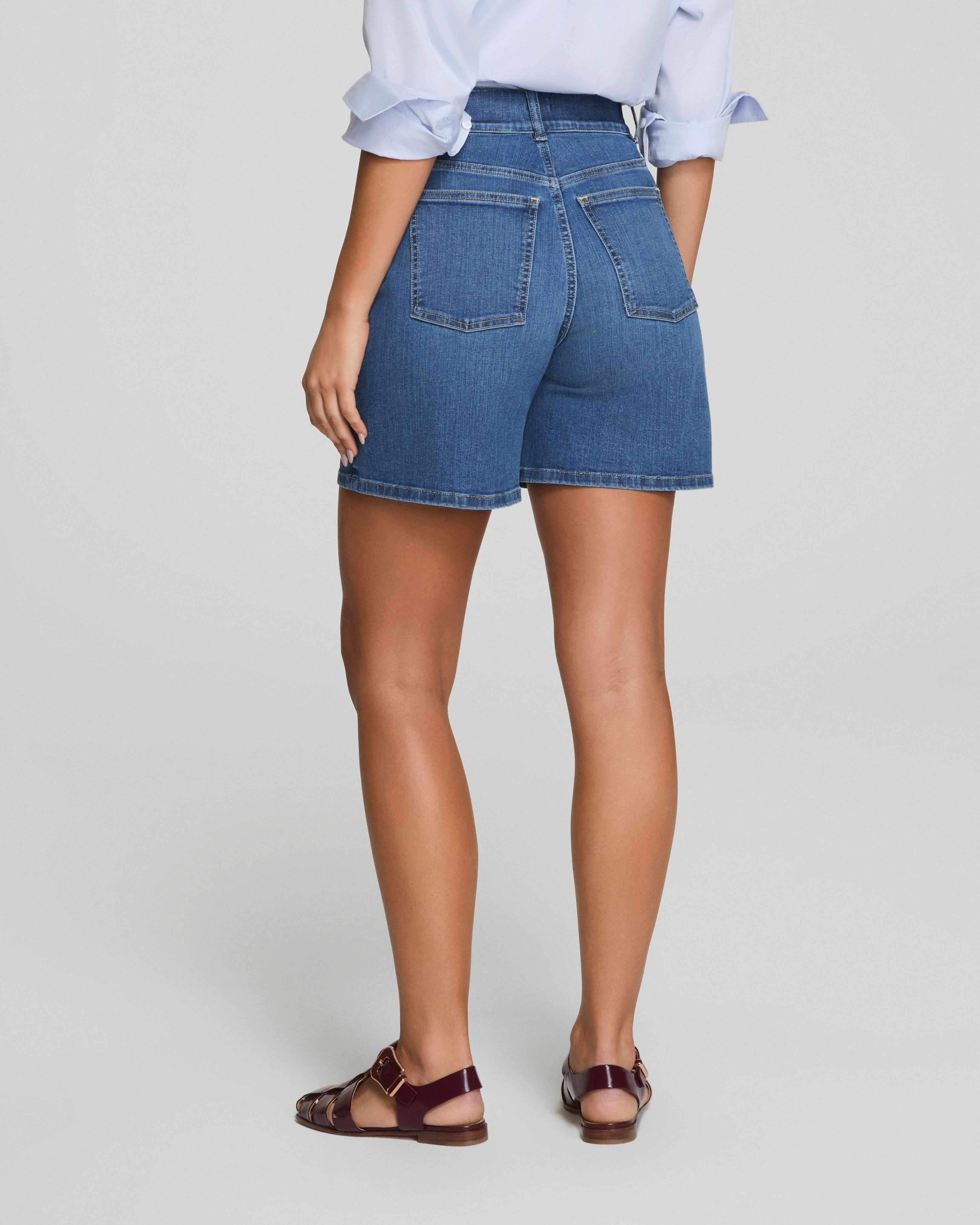 SPANXshape™ Original EveryWear Jean Short, 7" | Vintage Indigo