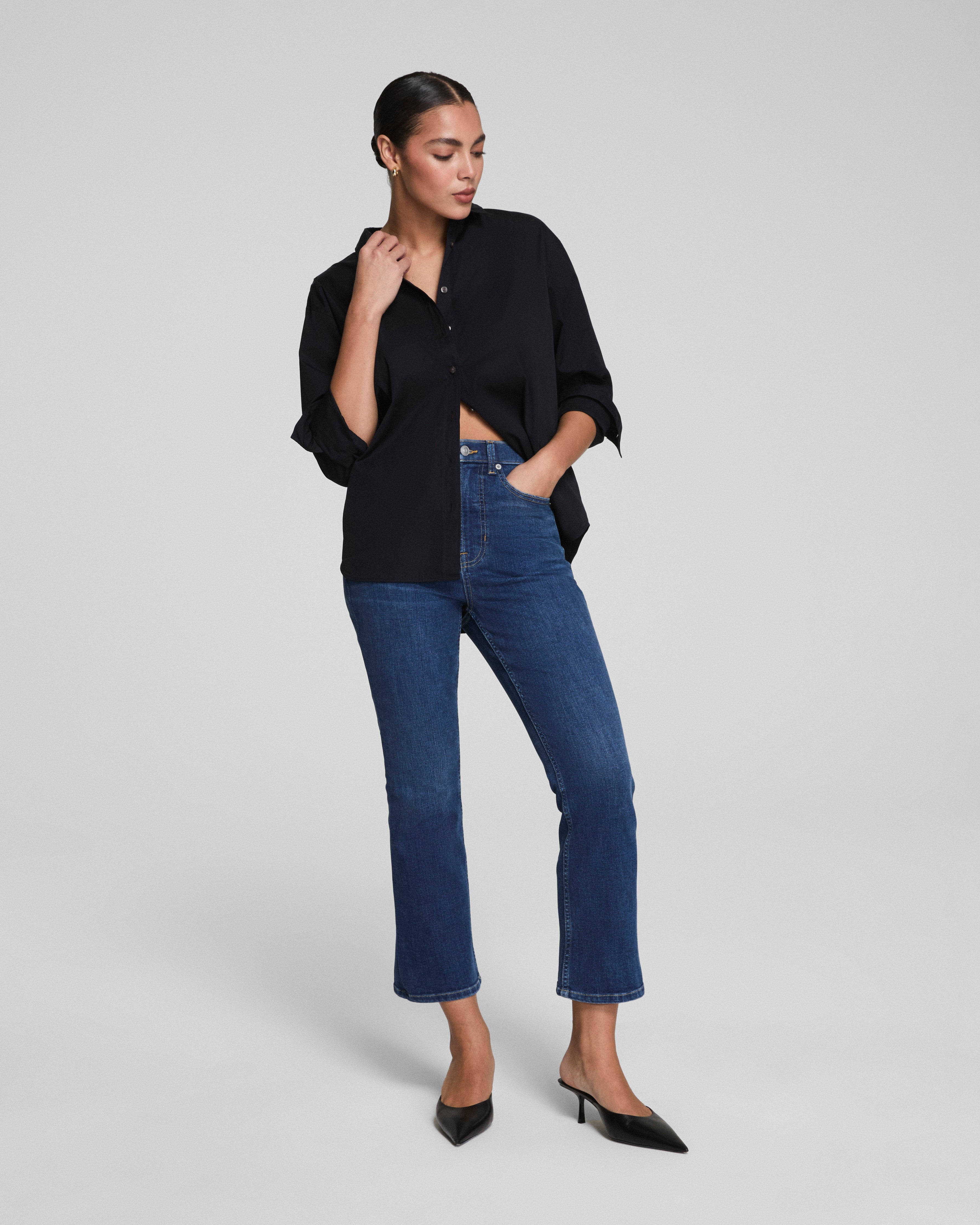 SPANXsculpt™ ReDefine Kick Flare Jeans | Medium Indigo