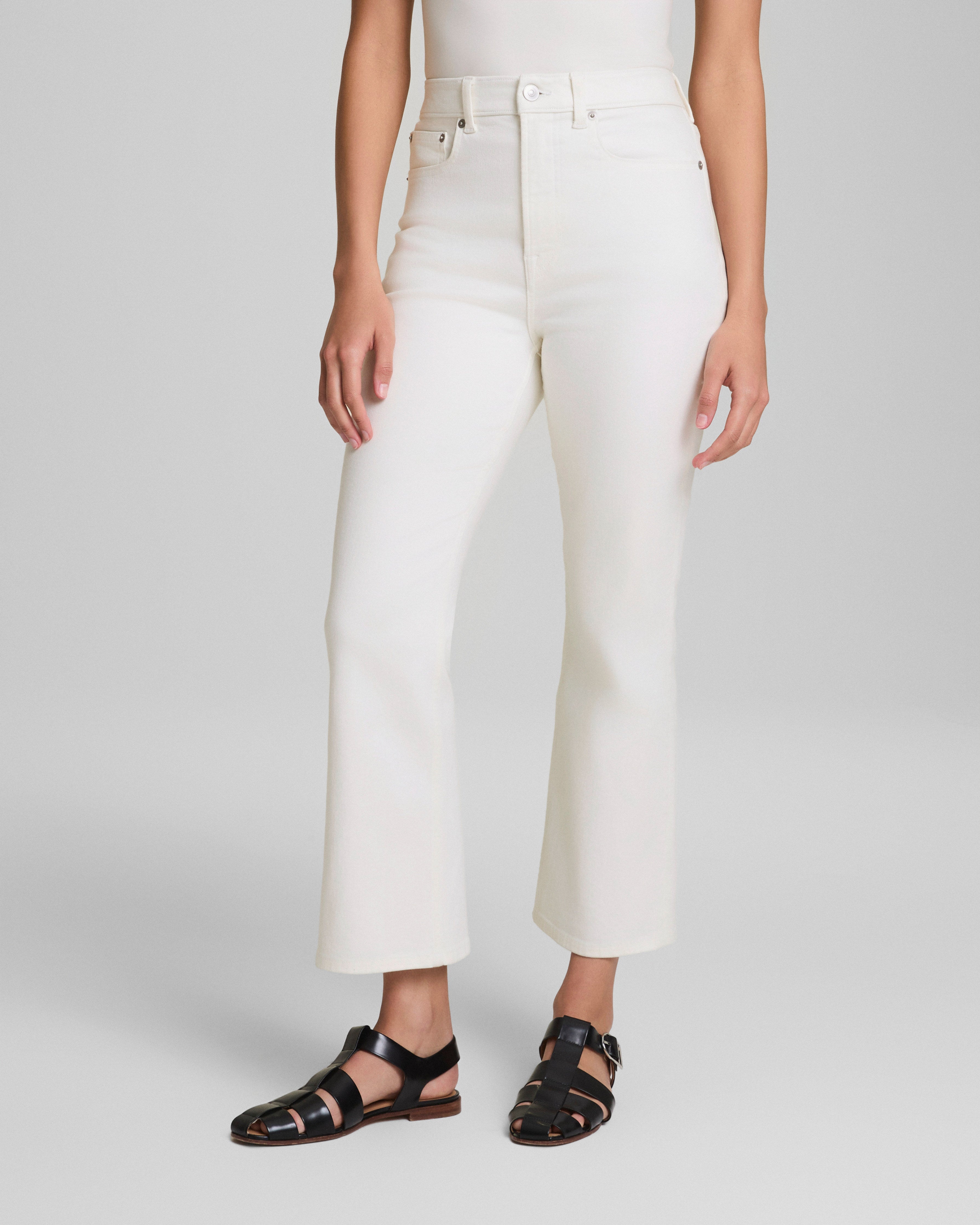SPANXsculpt™ ReDefine Kick Flare Jeans | Linen