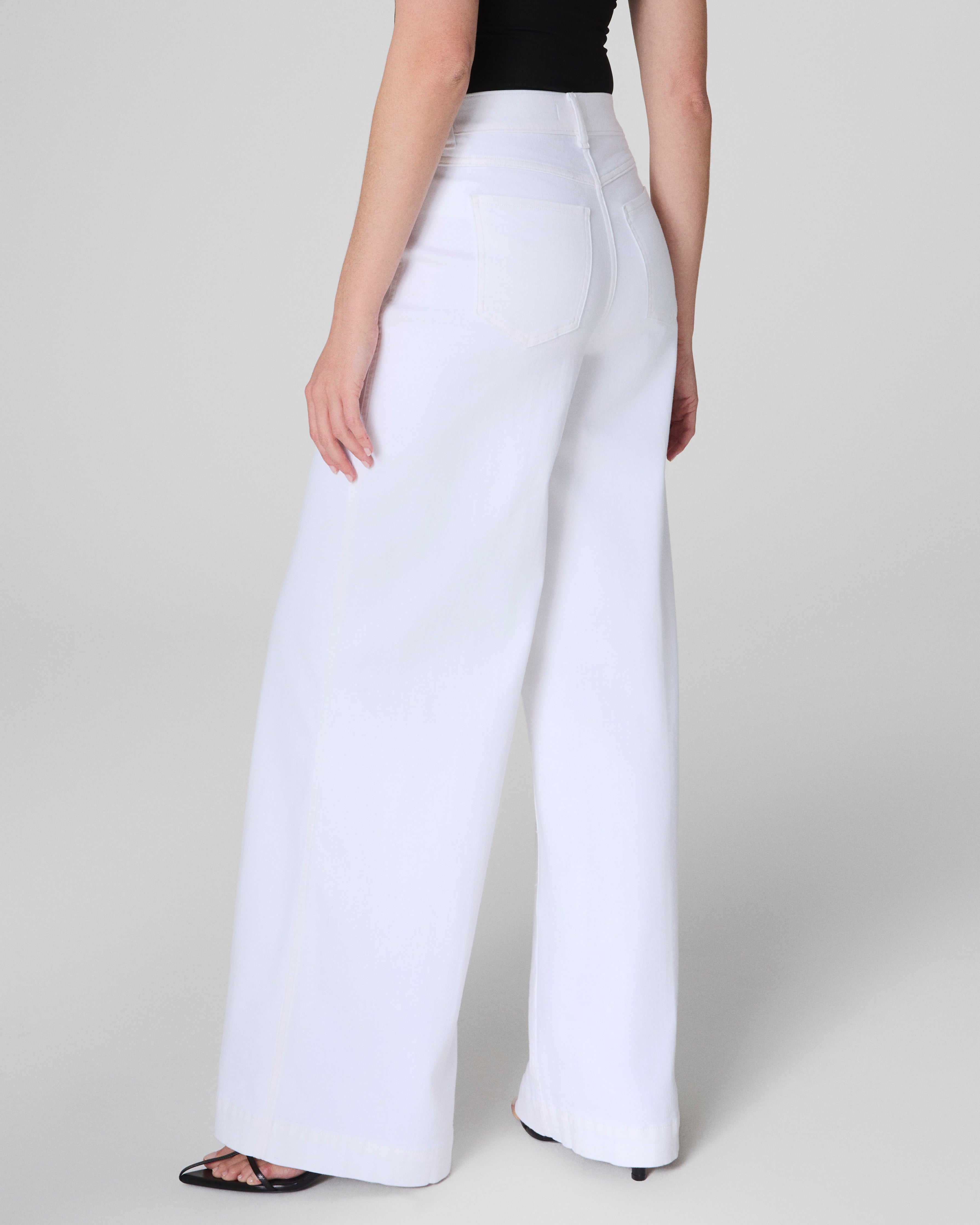 SPANXshape™ Original EveryWear Wide Leg Jeans | White