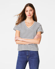 SPANX® Cotton V-Neck Tee