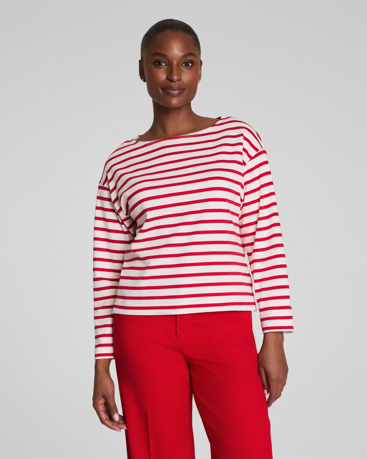 SPANX® Cotton Boatneck Top