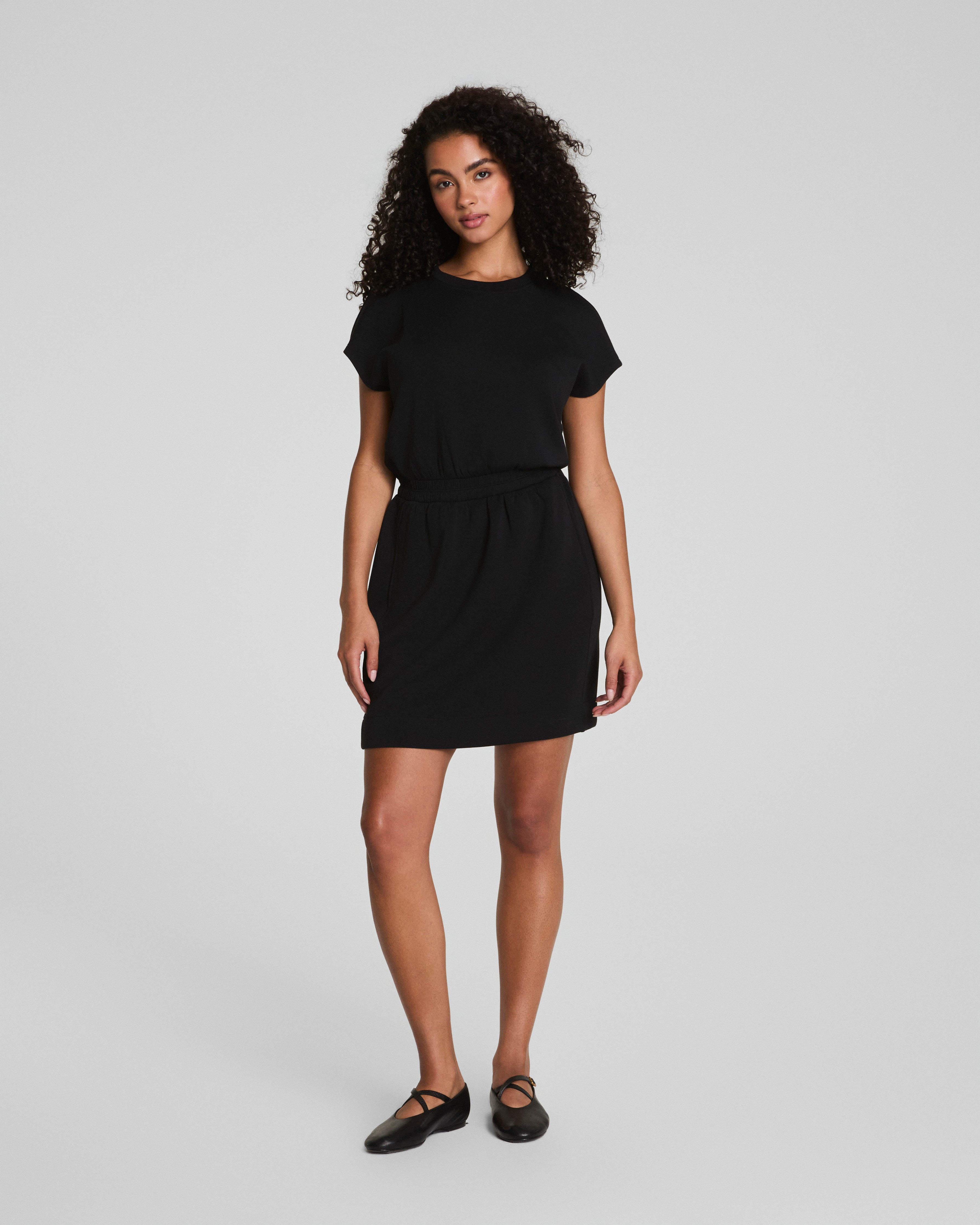 SPANX AirEssentials® Cinched Mini Dress | Very Black