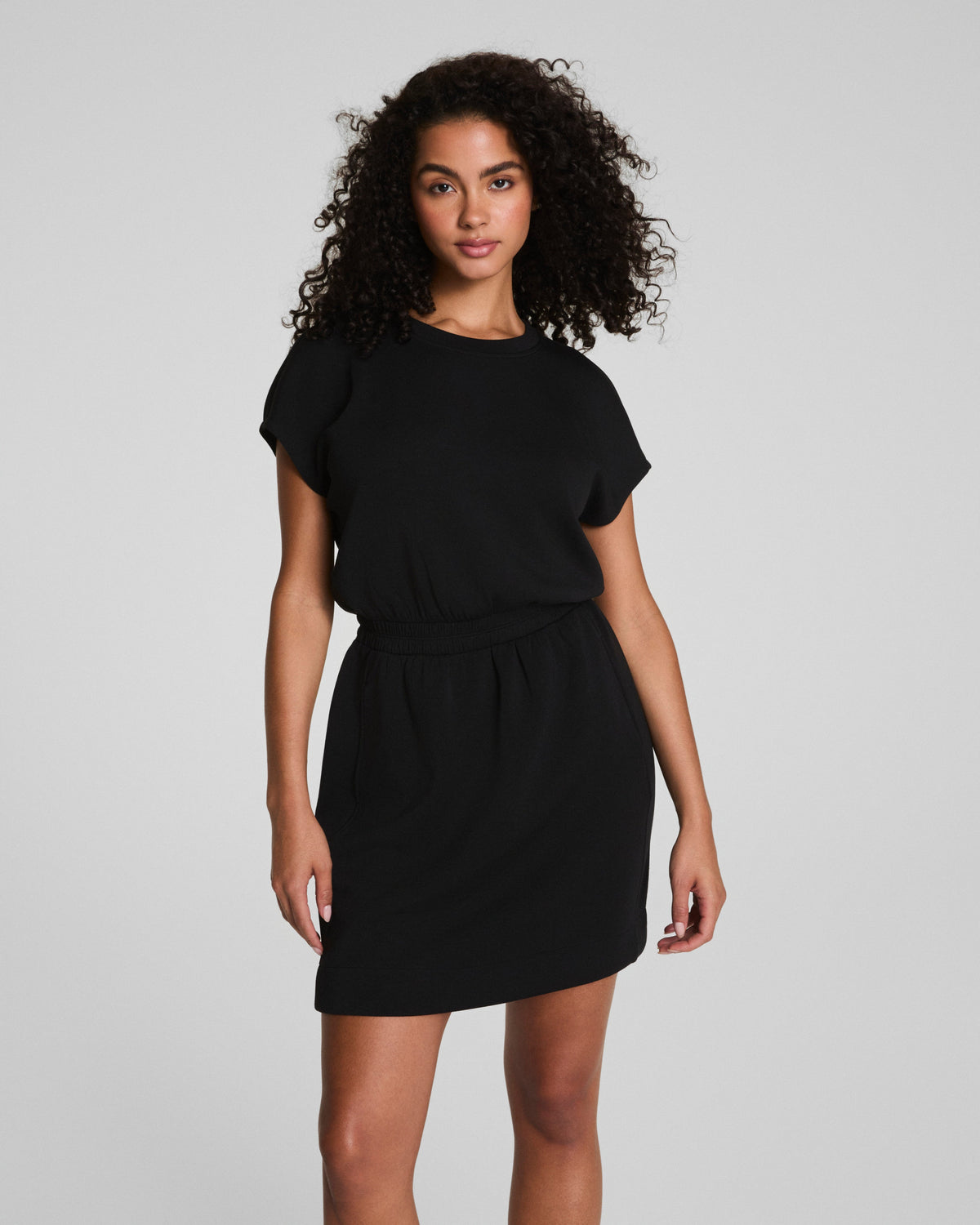 SPANX AirEssentials® Cinched Mini Dress | Very Black