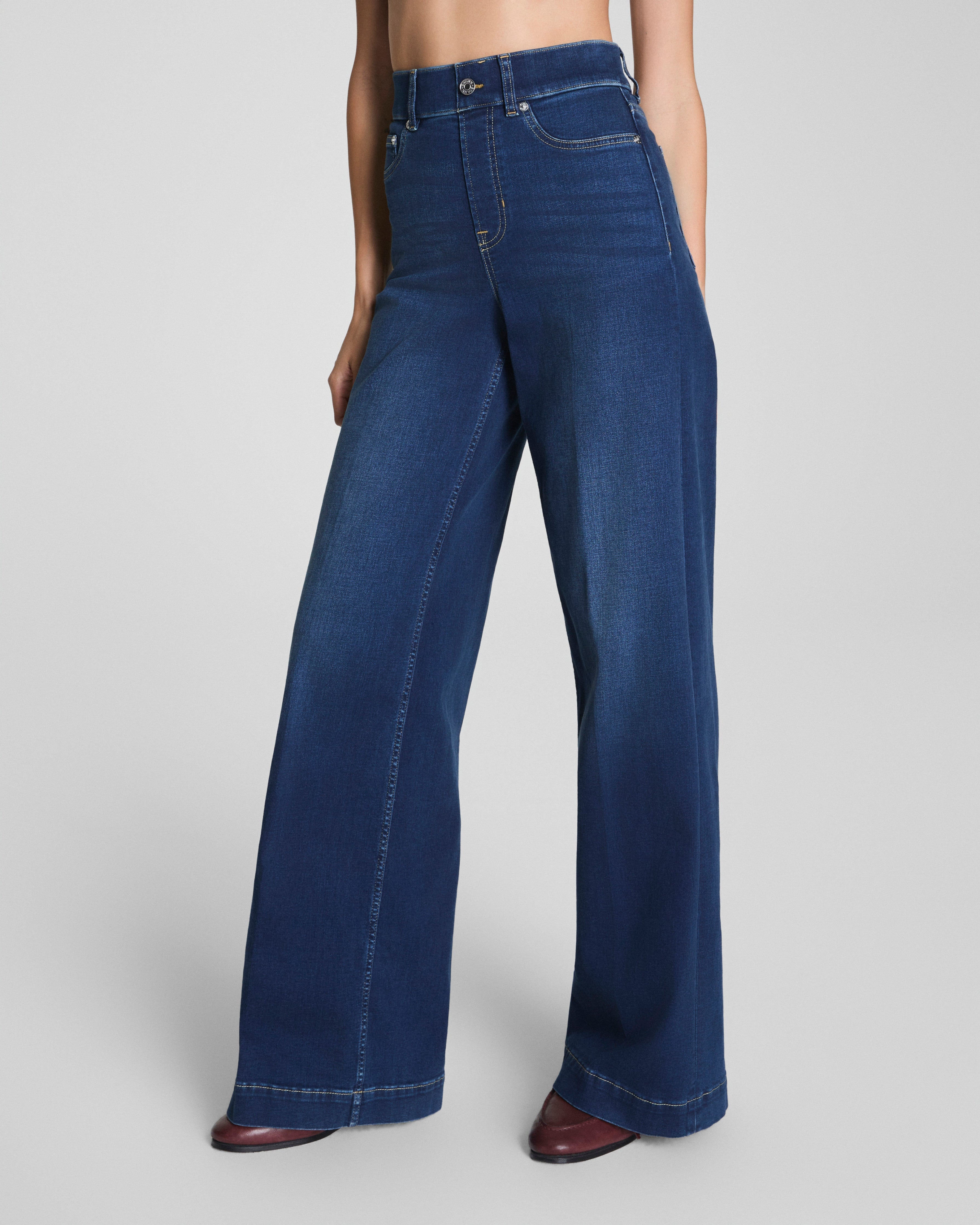SPANXshape™ EveryWear Wide Leg Jeans | Poseidon