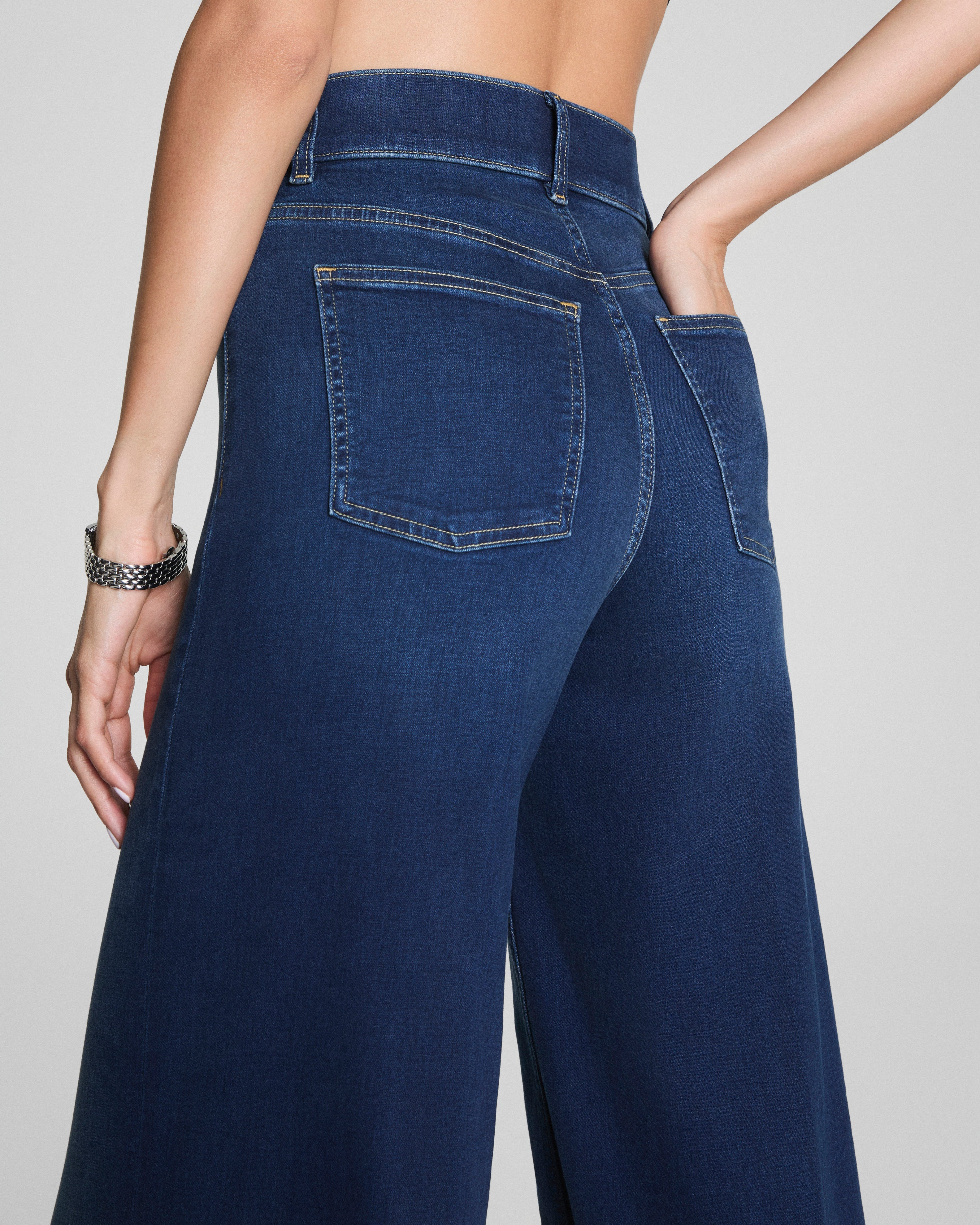 SPANXshape™ EveryWear Wide Leg Jeans | Poseidon