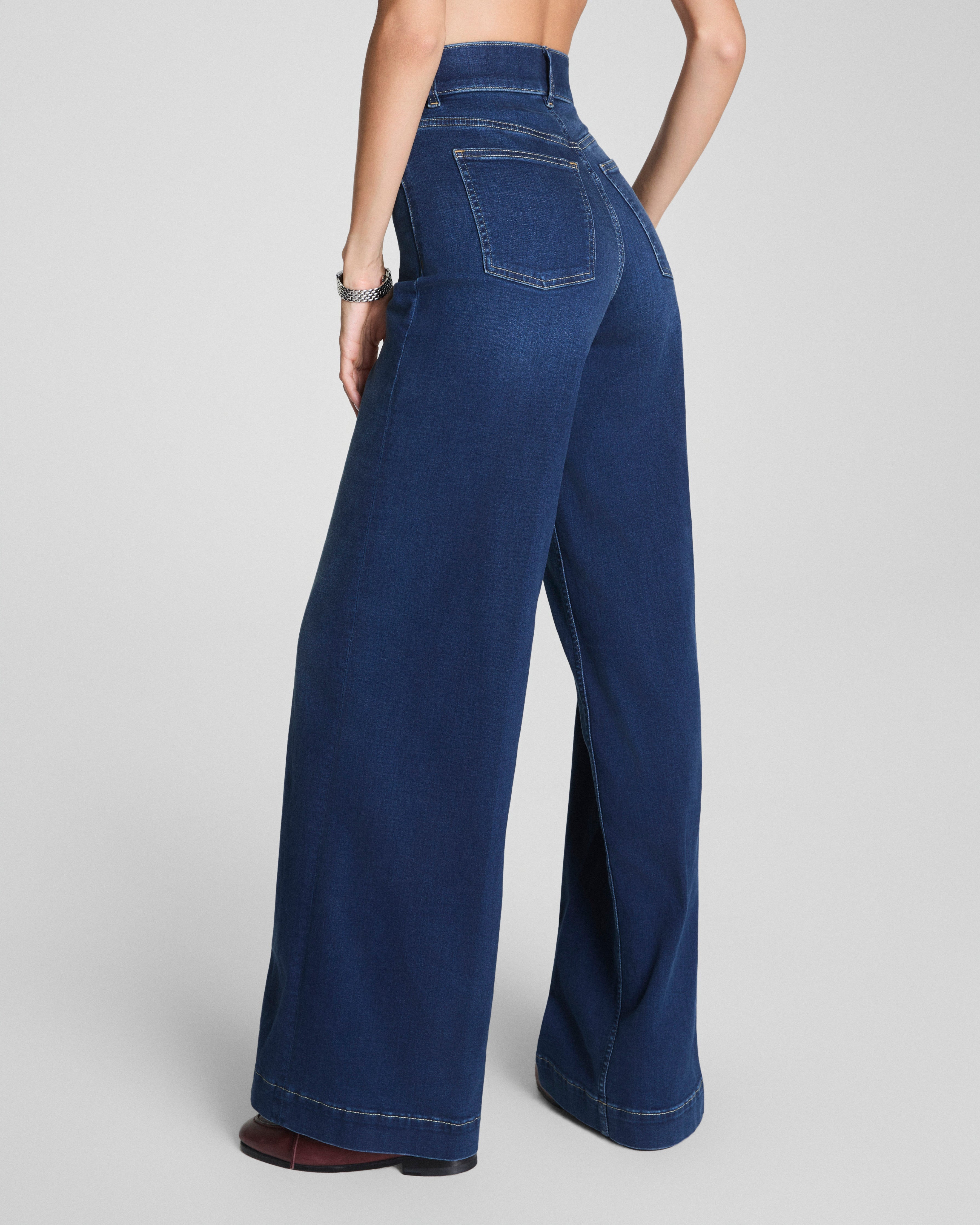 SPANXshape™ EveryWear Wide Leg Jeans | Poseidon
