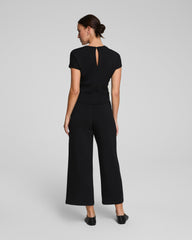 SPANX AirEssentials® Tie-Waist Jumpsuit | Very Black
