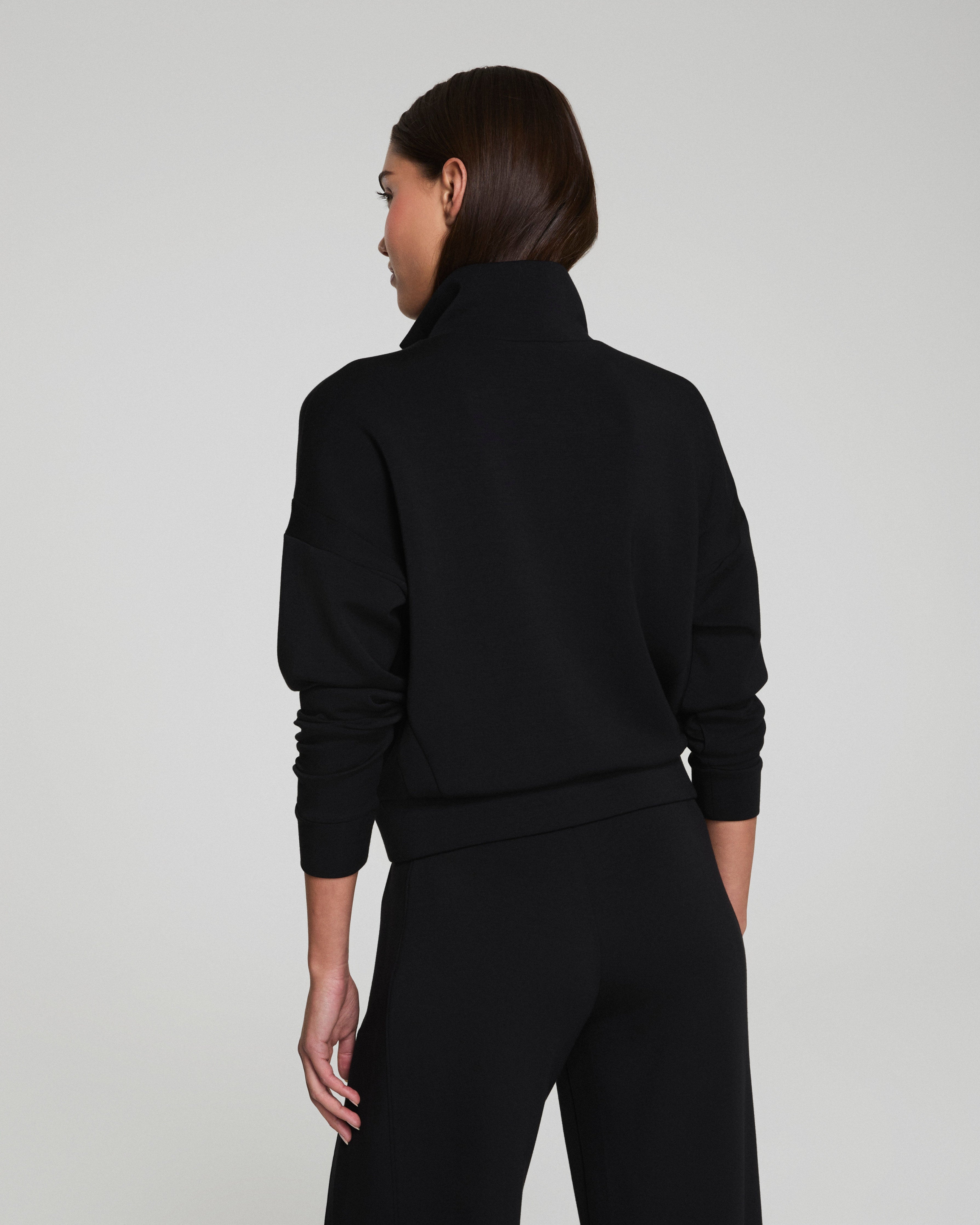 SPANX AirEssentials® Track Jacket | Very Black