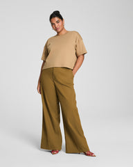SPANX® Cotton Cropped Tee | Barley