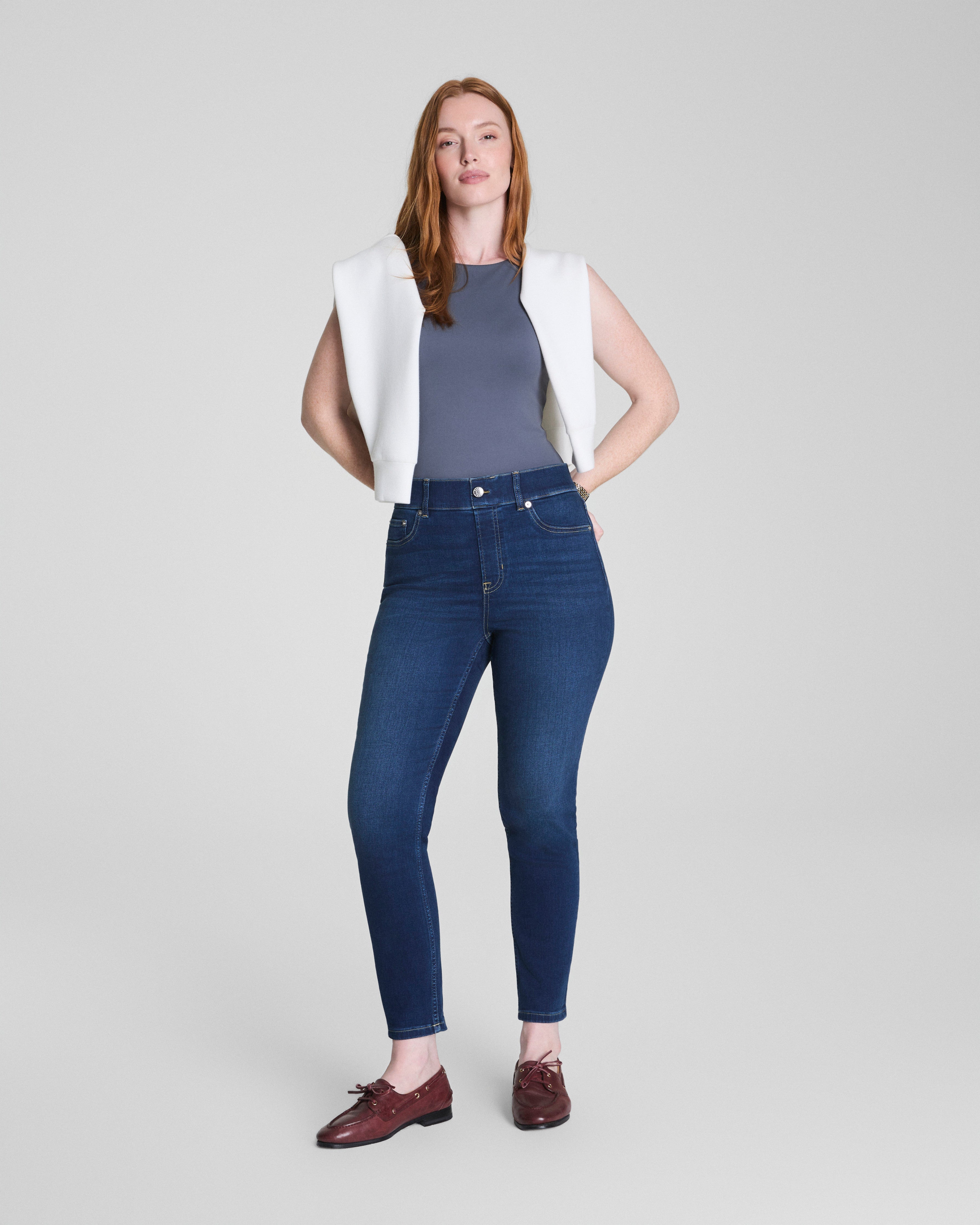 SPANXshape™ EveryWear Ankle Skinny Jeans | Poseidon