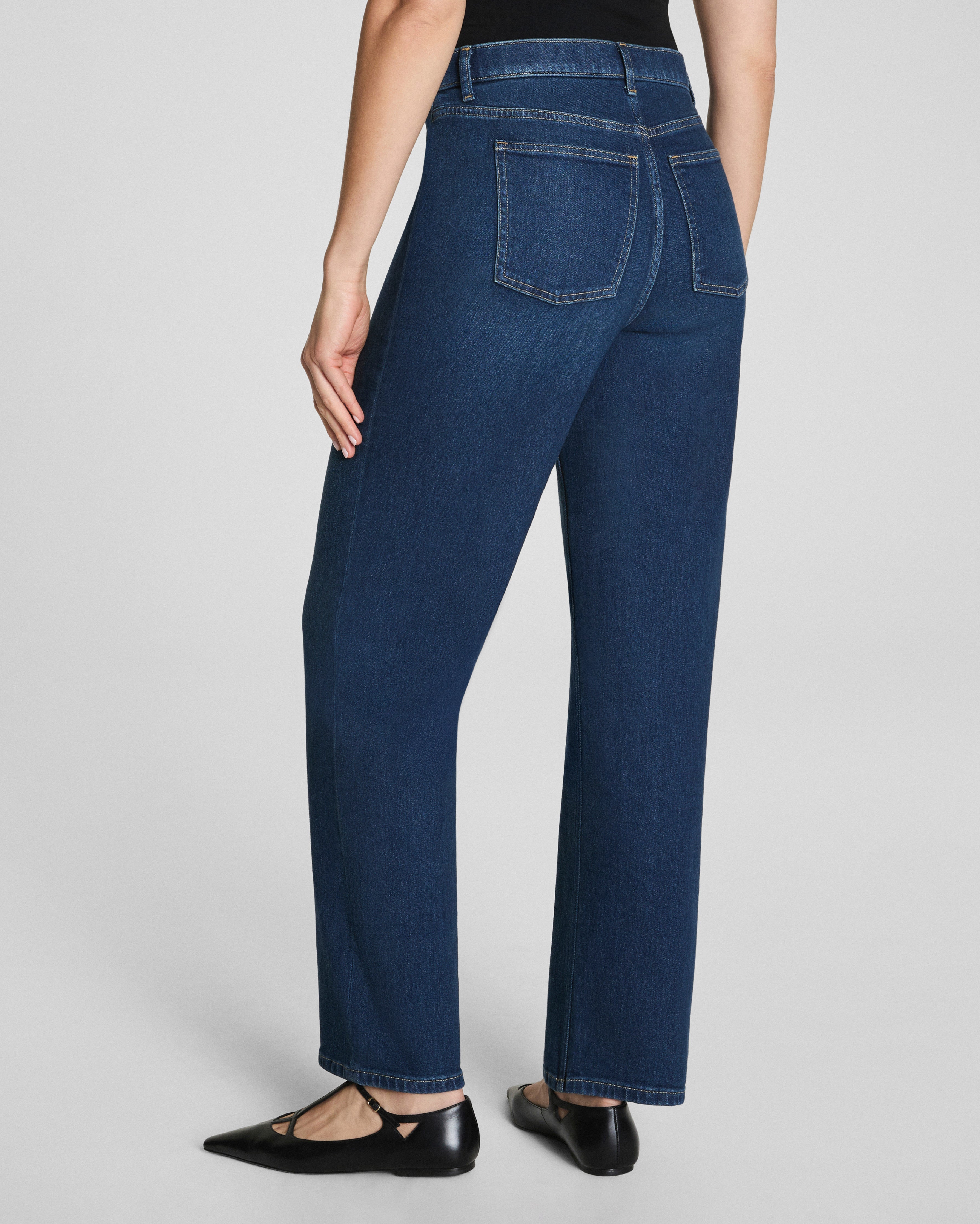 SPANXshape™ Authentic 360 90s Straight Leg Jeans | Adriatic Blue