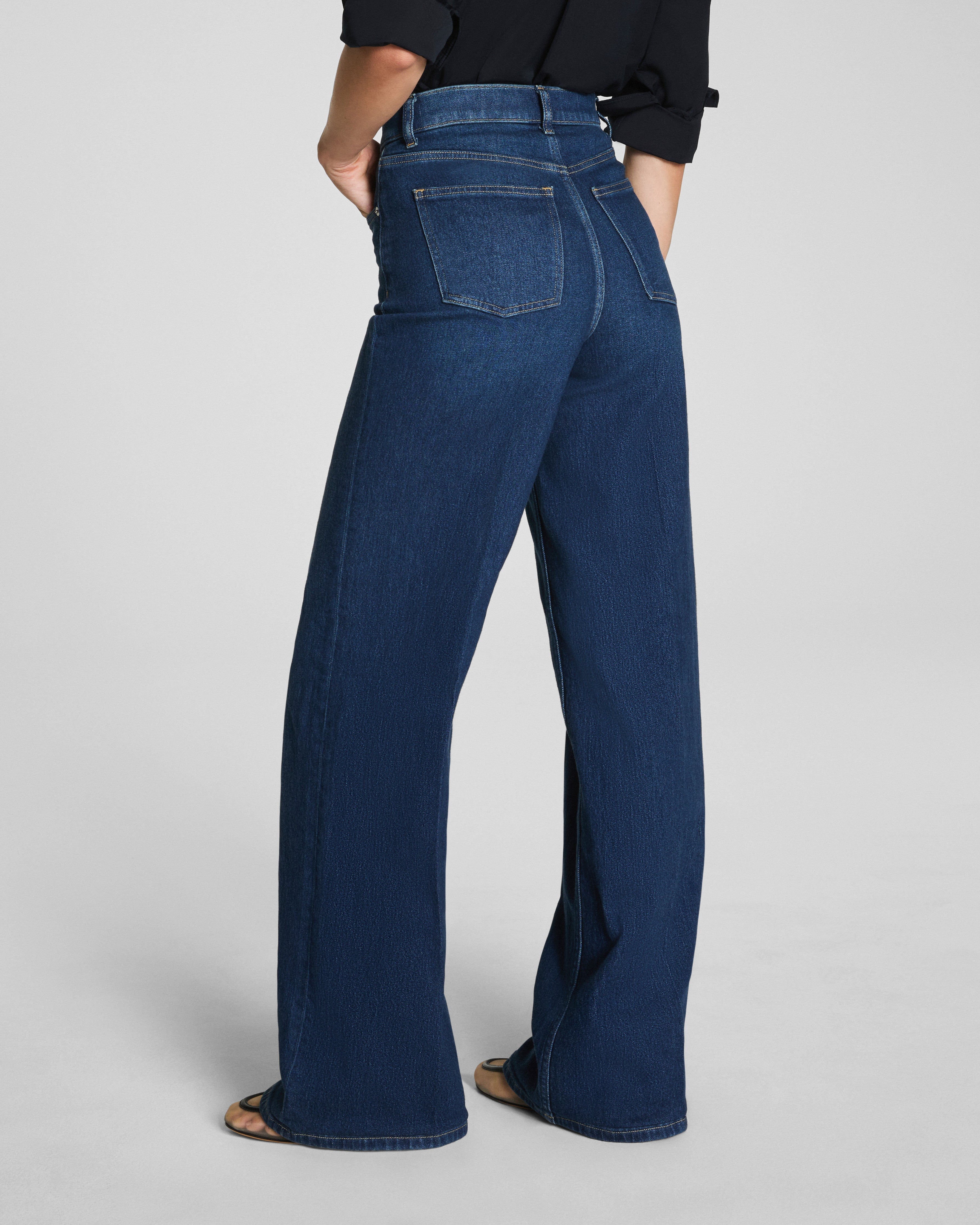 SPANXshape™ Authentic 360 Wide Leg Jeans | Adriatic Blue