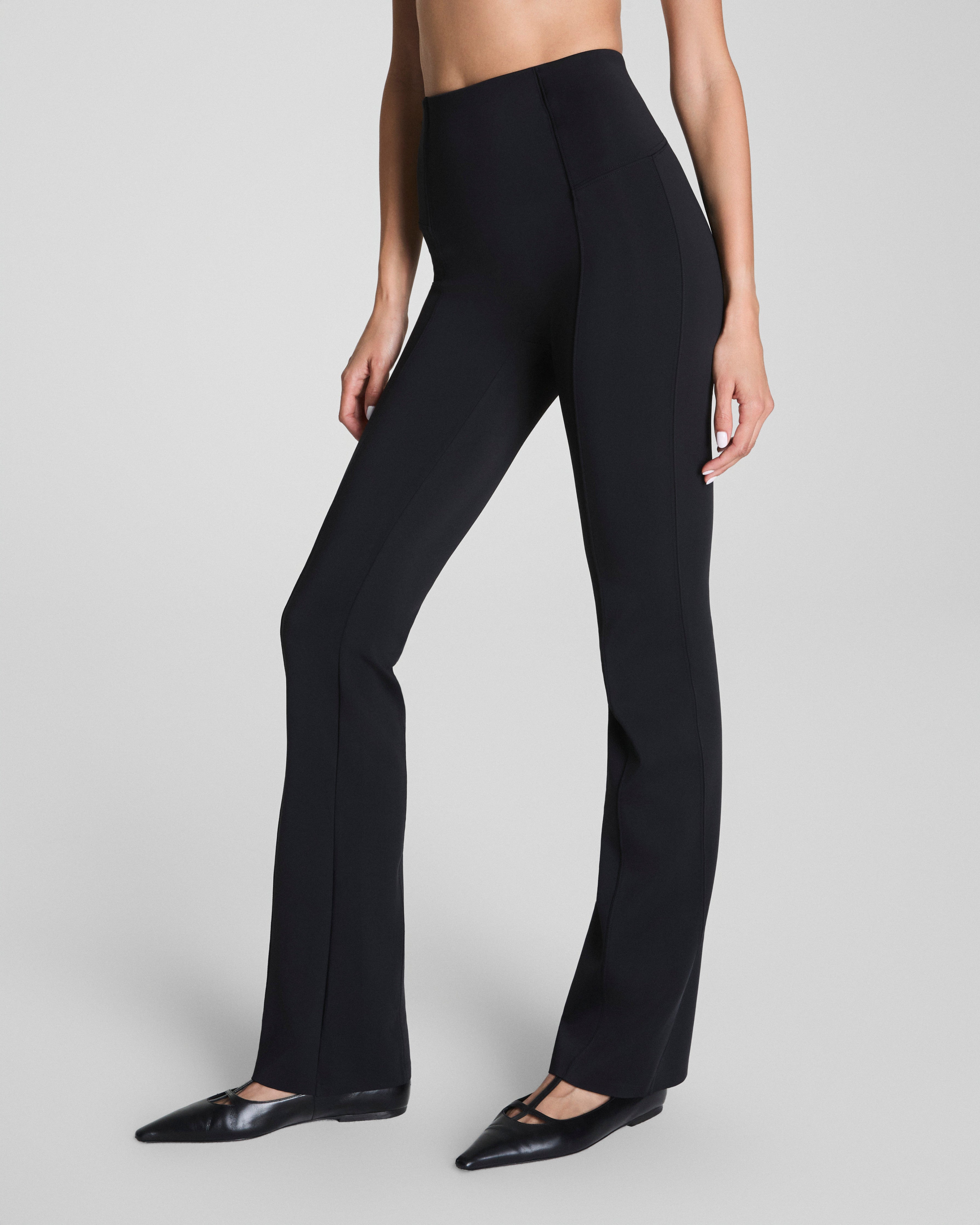 SPANXshape™ Scuba Micro Flare Legging | Classic Black