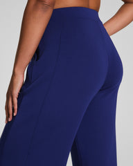 SPANX AirEssentials® Wide Leg Track Pant | Midnight Iris