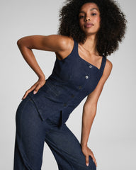 SPANX® Denim Tailored Vest | Raw Indigo