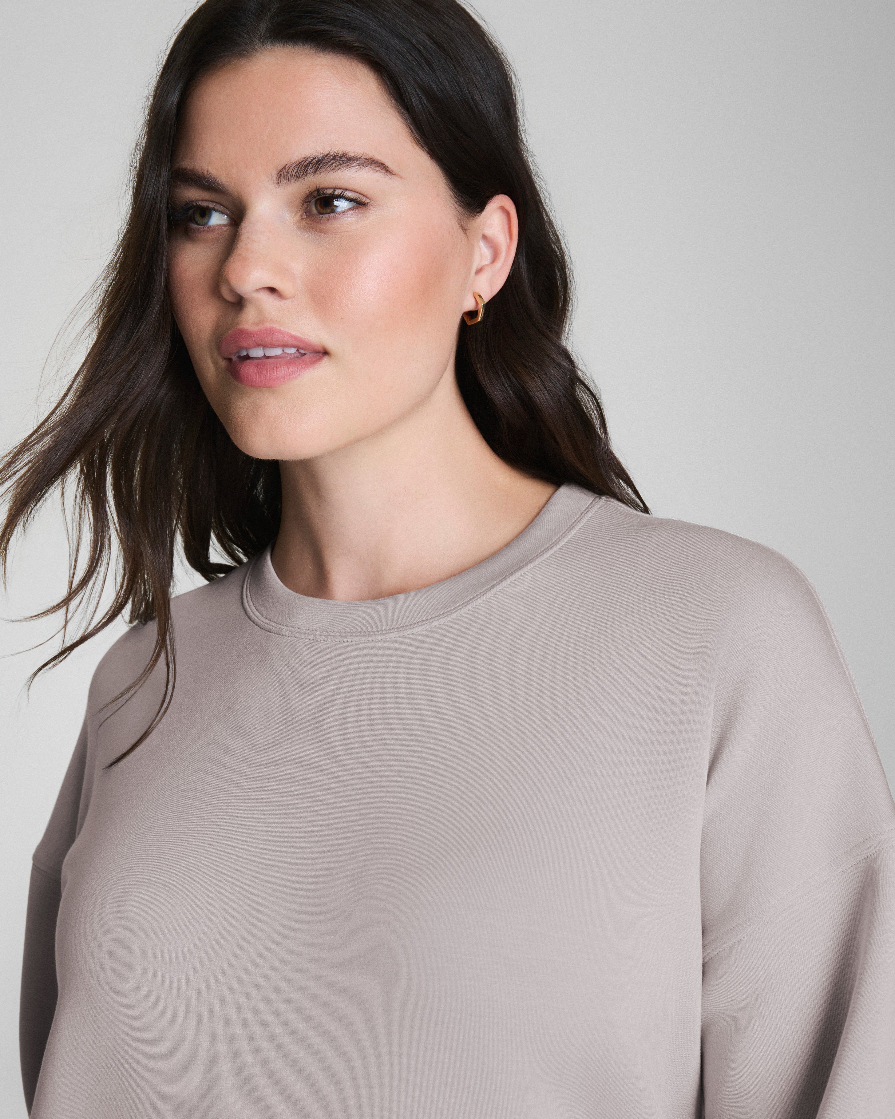 SPANX AirEssentials® Crewneck Tunic | French Grey