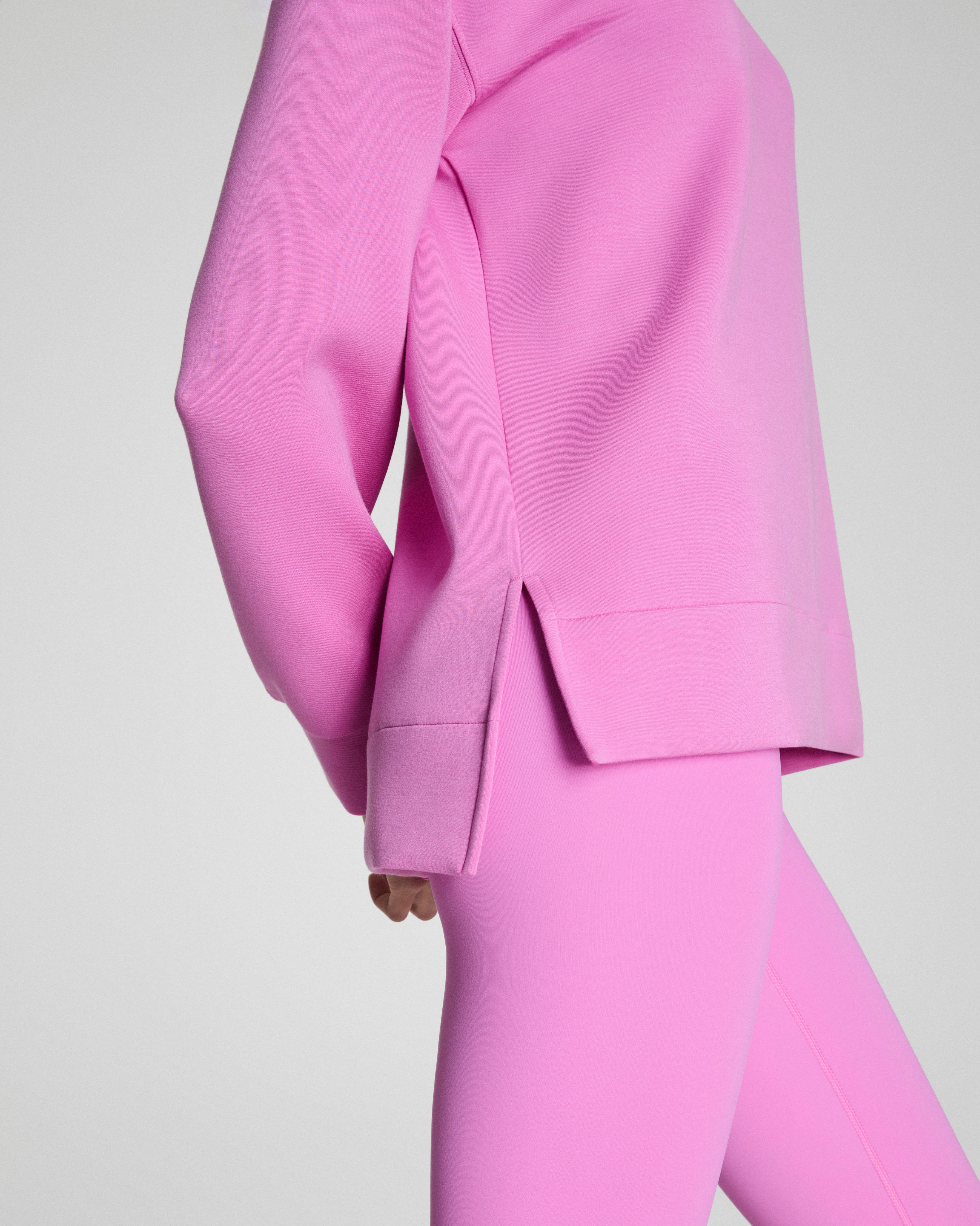 SPANX AirEssentials® Crewneck Tunic | Pink Geranium