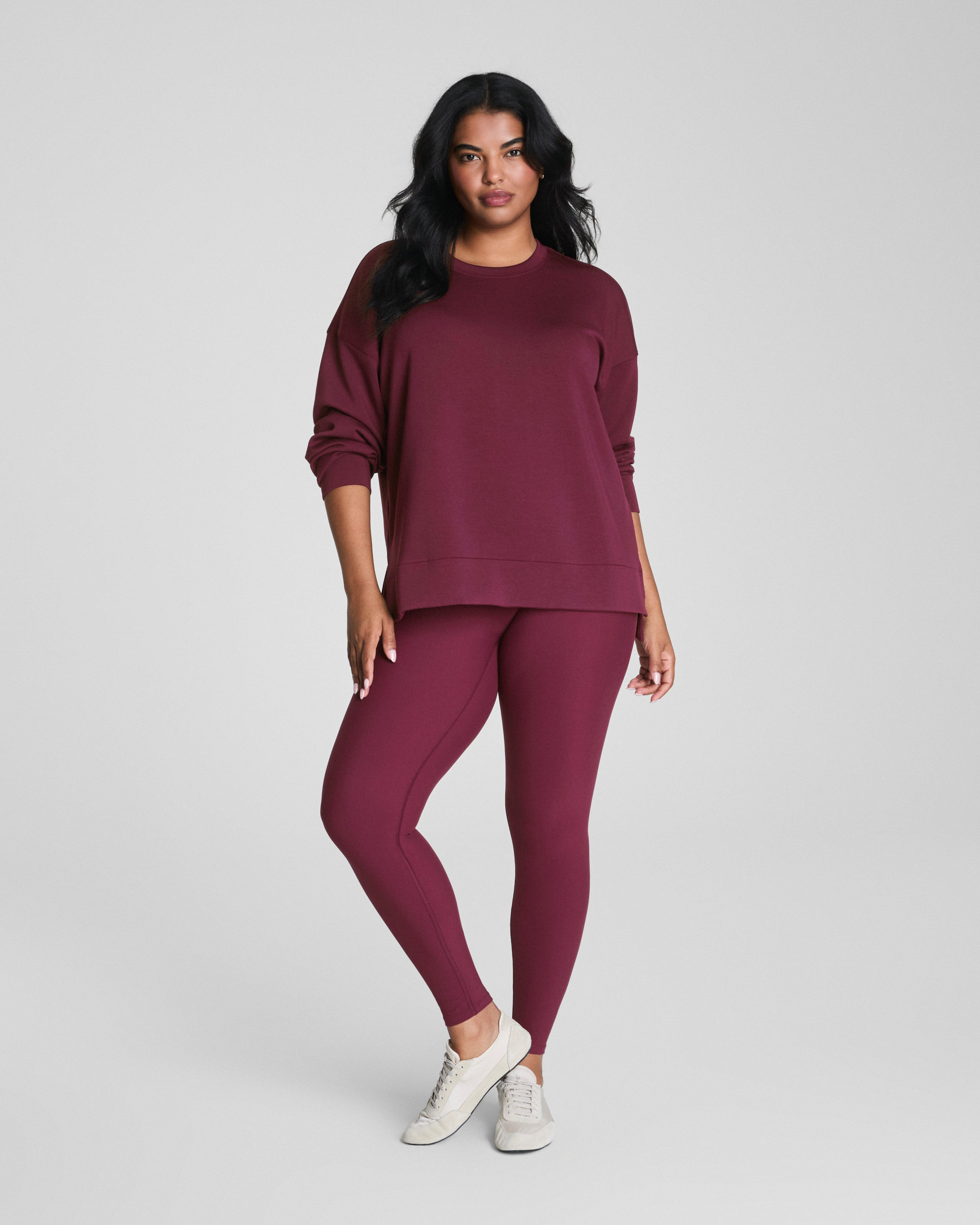 SPANX AirEssentials® Crewneck Tunic | Plum Berry