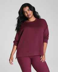 SPANX AirEssentials® Crewneck Tunic | Plum Berry