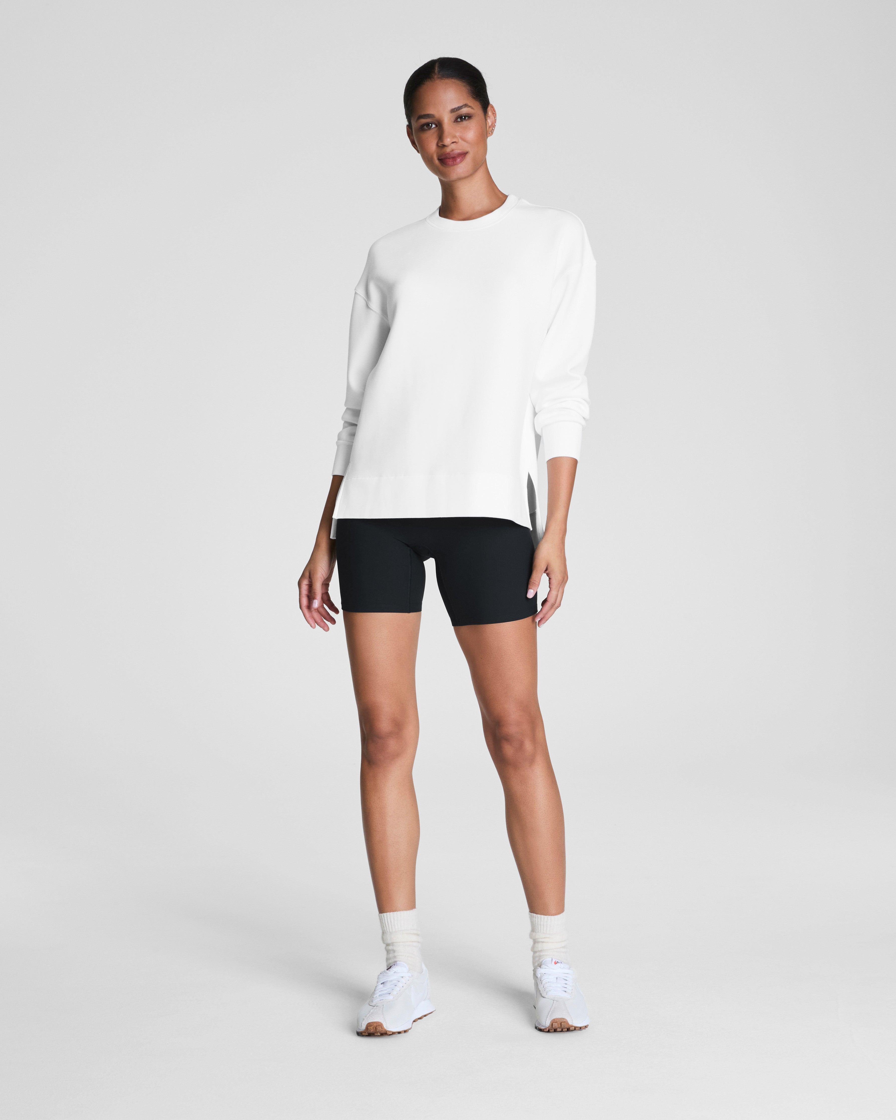 SPANX AirEssentials® Crewneck Tunic | Powder