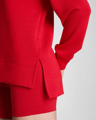 SPANX AirEssentials® Crewneck Tunic | Spanx Red