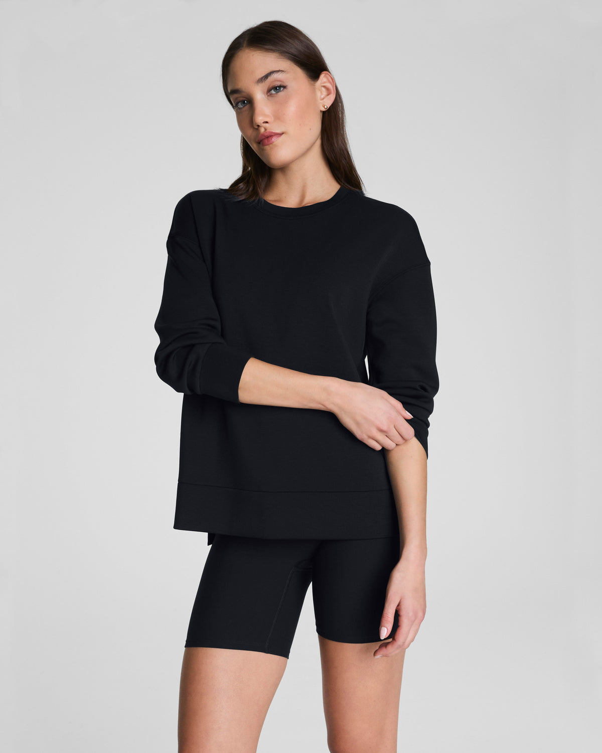 SPANX AirEssentials® Crewneck Tunic | Very Black