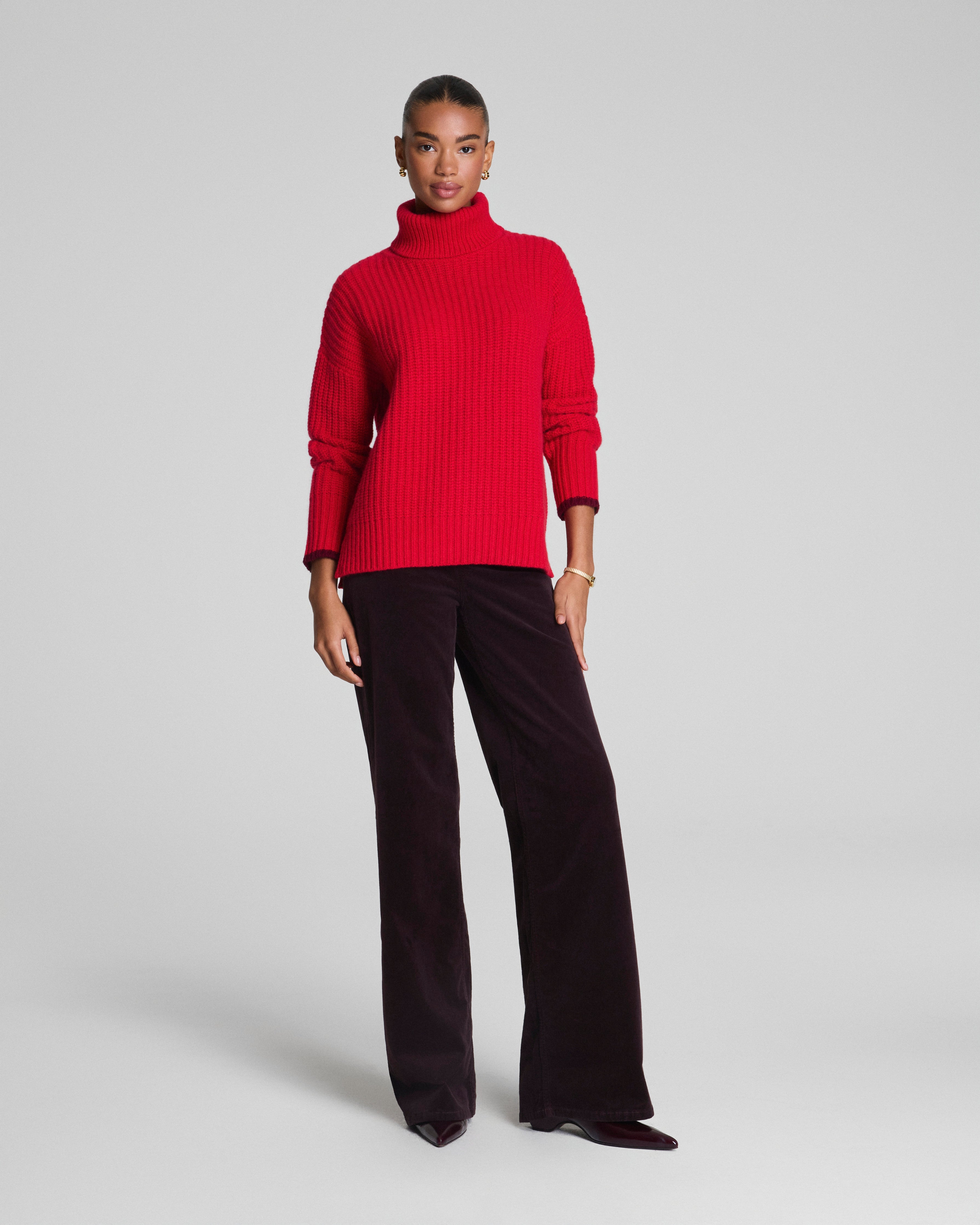 La Ligne Turtleneck | Spanx Red