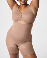 SPANXsculpt™ OnCore High-Waisted Mid-Thigh Short | Cafe Au Lait