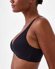 SPANXsmooth™ Bra-llelujah!® Adjustable Plunge Wireless Lift Bra | Very Black