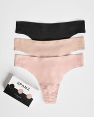 SPANXsmooth™ Fit-To-You Thong 3-Pack Box