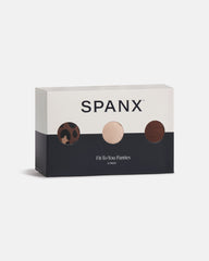 SPANXsmooth™ Fit-To-You Thong 3-Pack Box | Iconic Leopard/Naked 2.0/Espresso