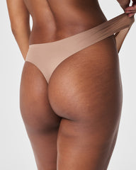 SPANXsmooth™ Fit-To-You Thong 3-Pack Box | Cafe Au Lait
