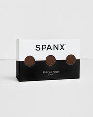 SPANXsmooth™ Fit-To-You Brief 3-Pack Box | Chestnut Brown