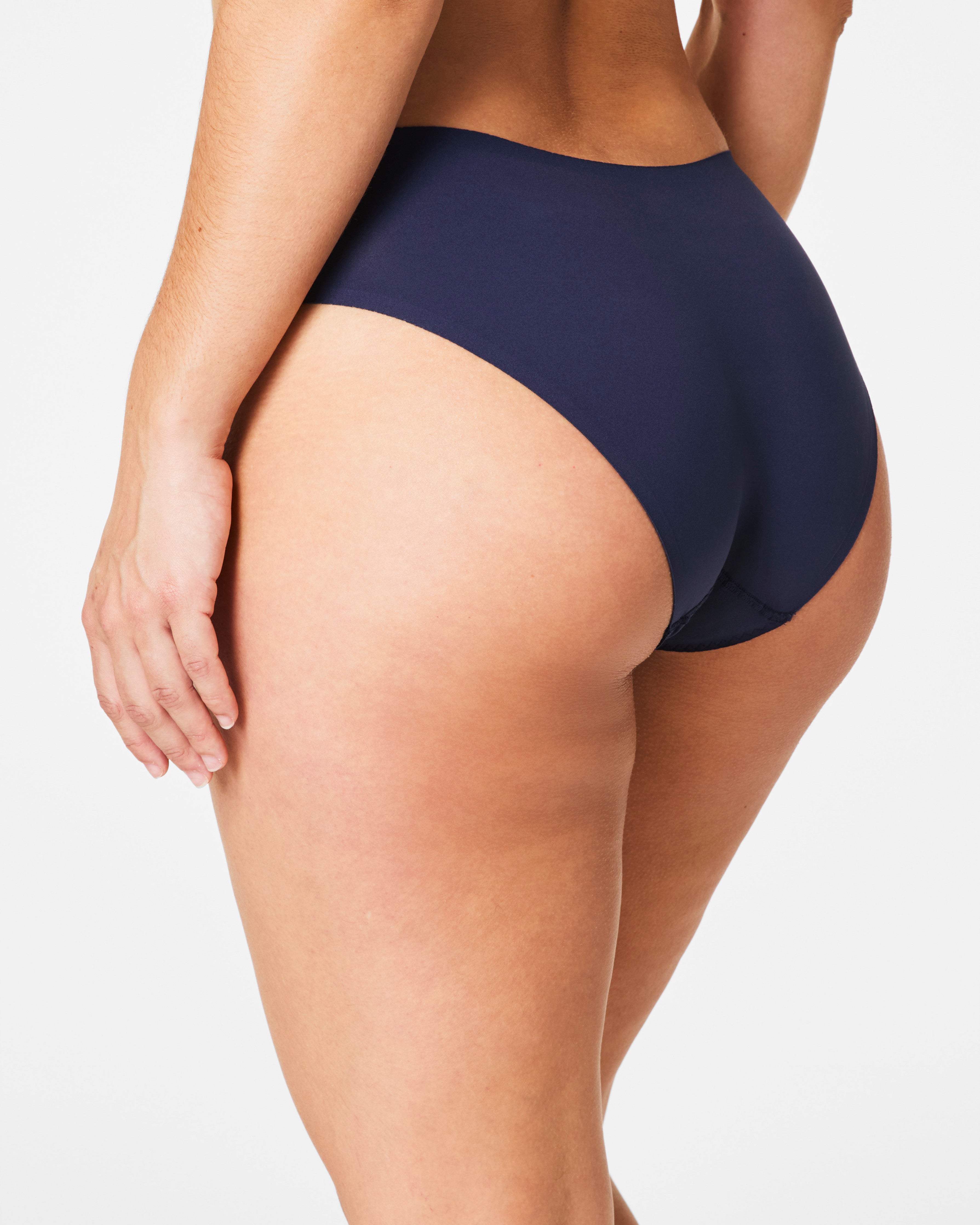 SPANXsmooth™ Fit-To-You Bikini 3-Pack Box | Fern/Timeless Navy/Sky