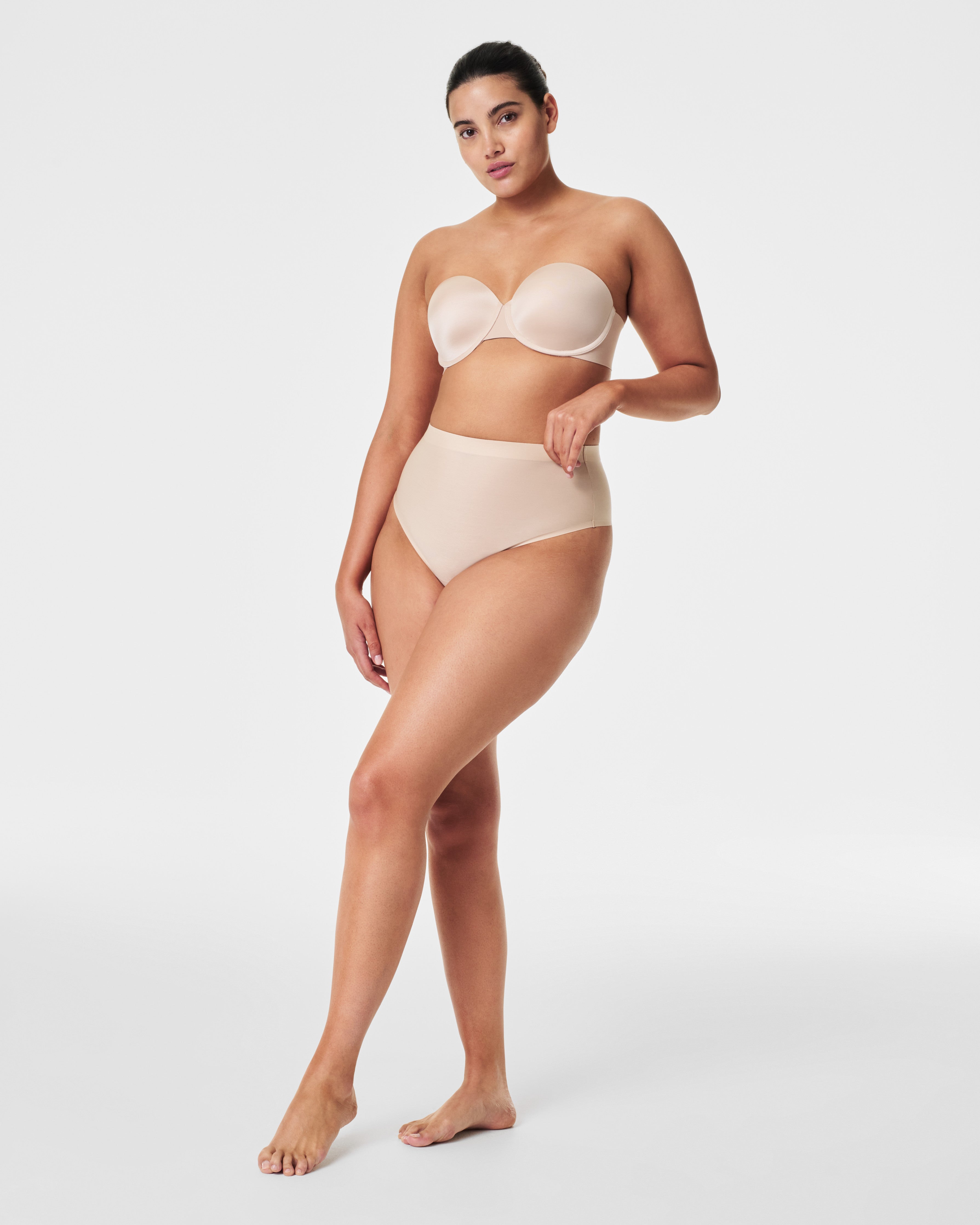 SPANXshape™ Sheer Control Thong | Champagne Beige