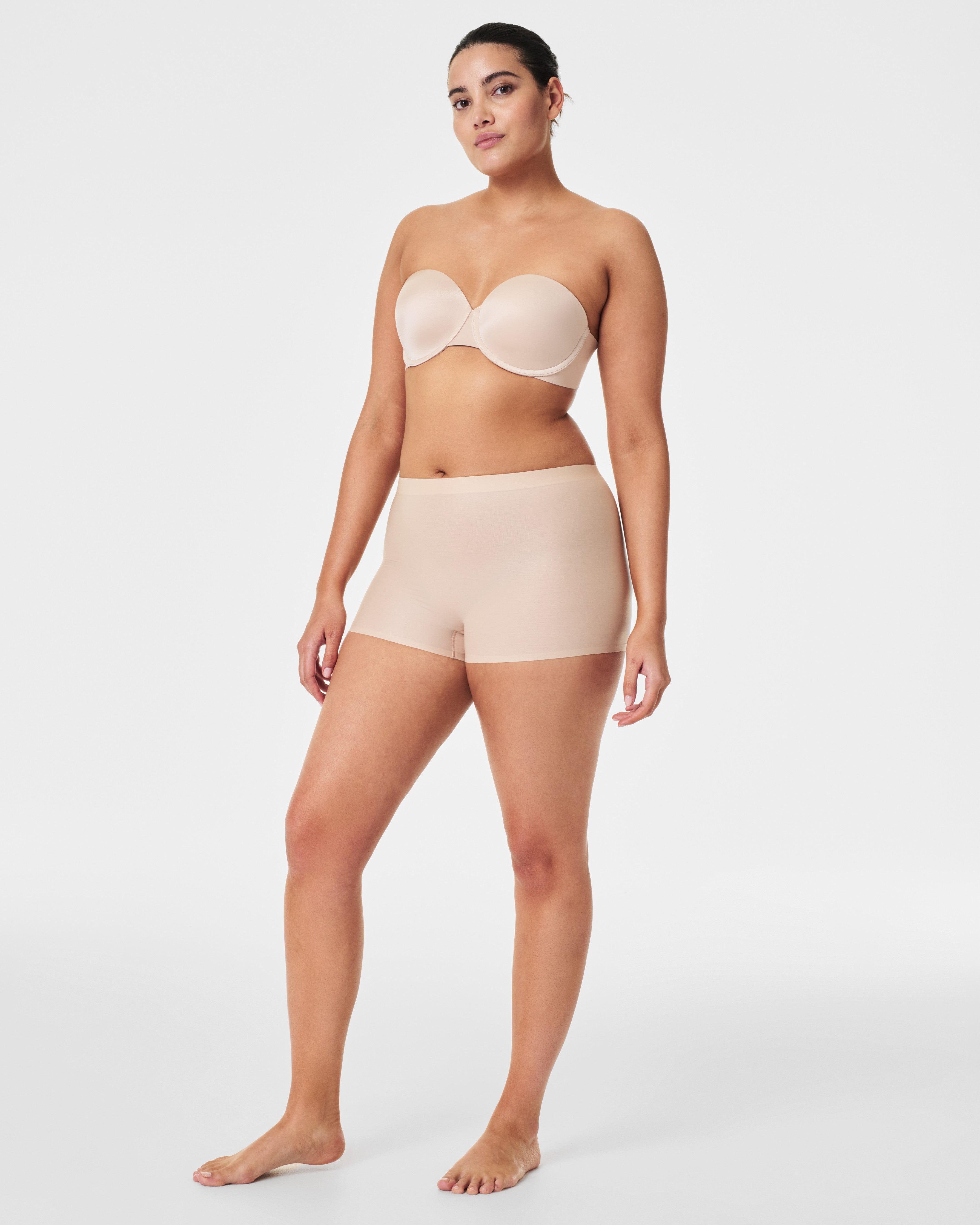 SPANXshape™ Sheer Control Boyshort | Champagne Beige