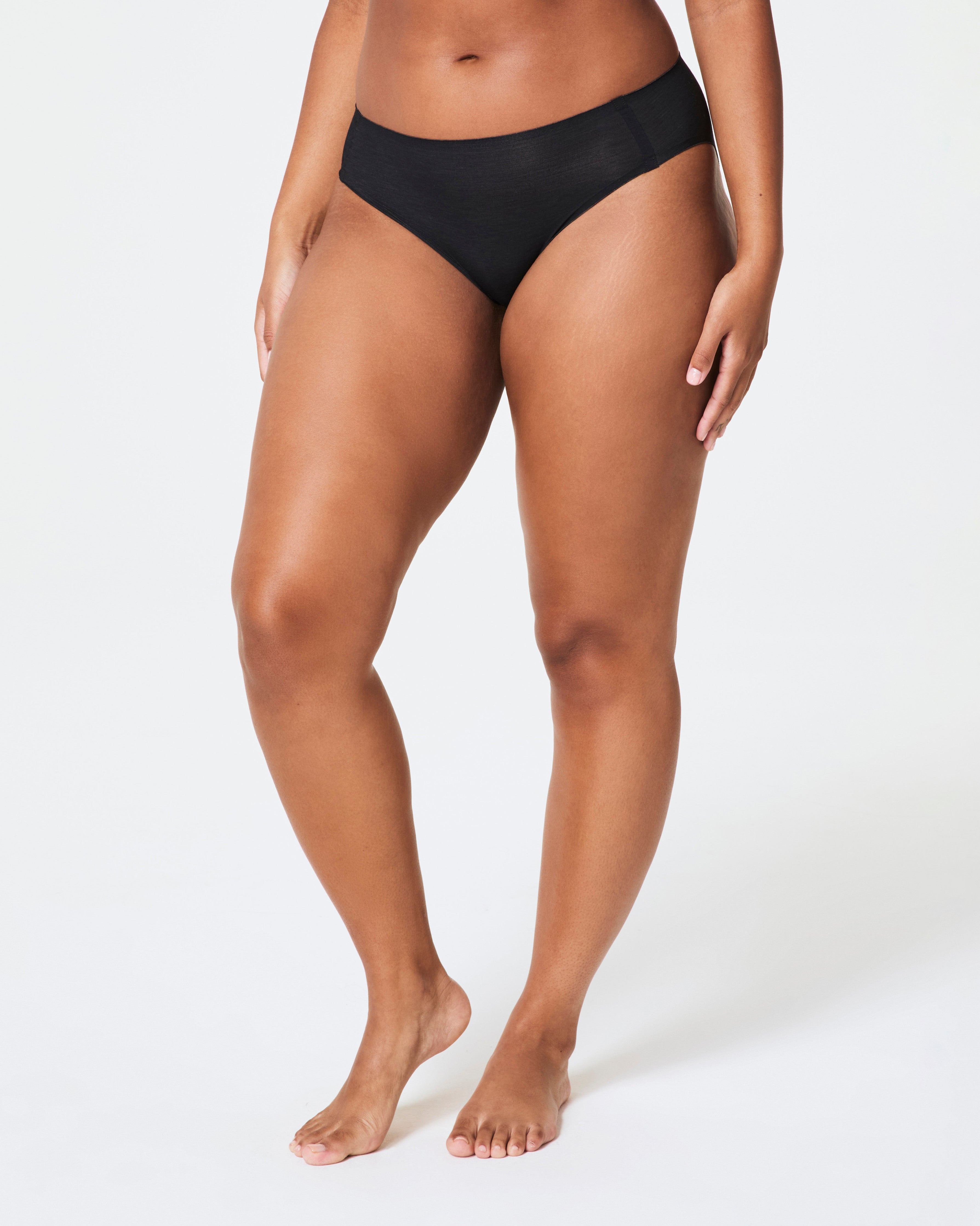 SPANXsmooth™ Fit-To-You Modal Hi-Leg Brief 3-Pack Box | Very Black