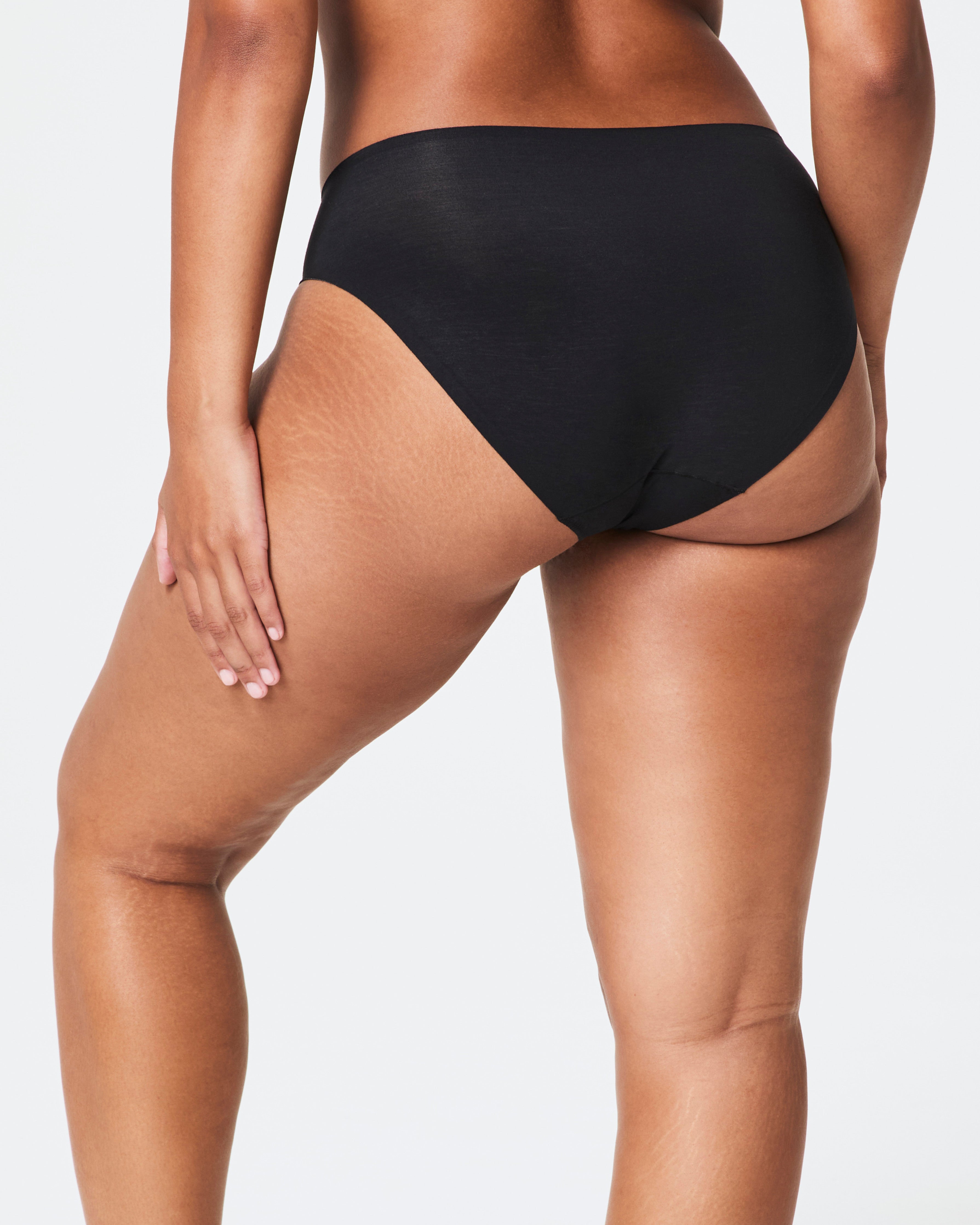 SPANXsmooth™ Fit-To-You Modal Hi-Leg Brief 3-Pack Box | Very Black