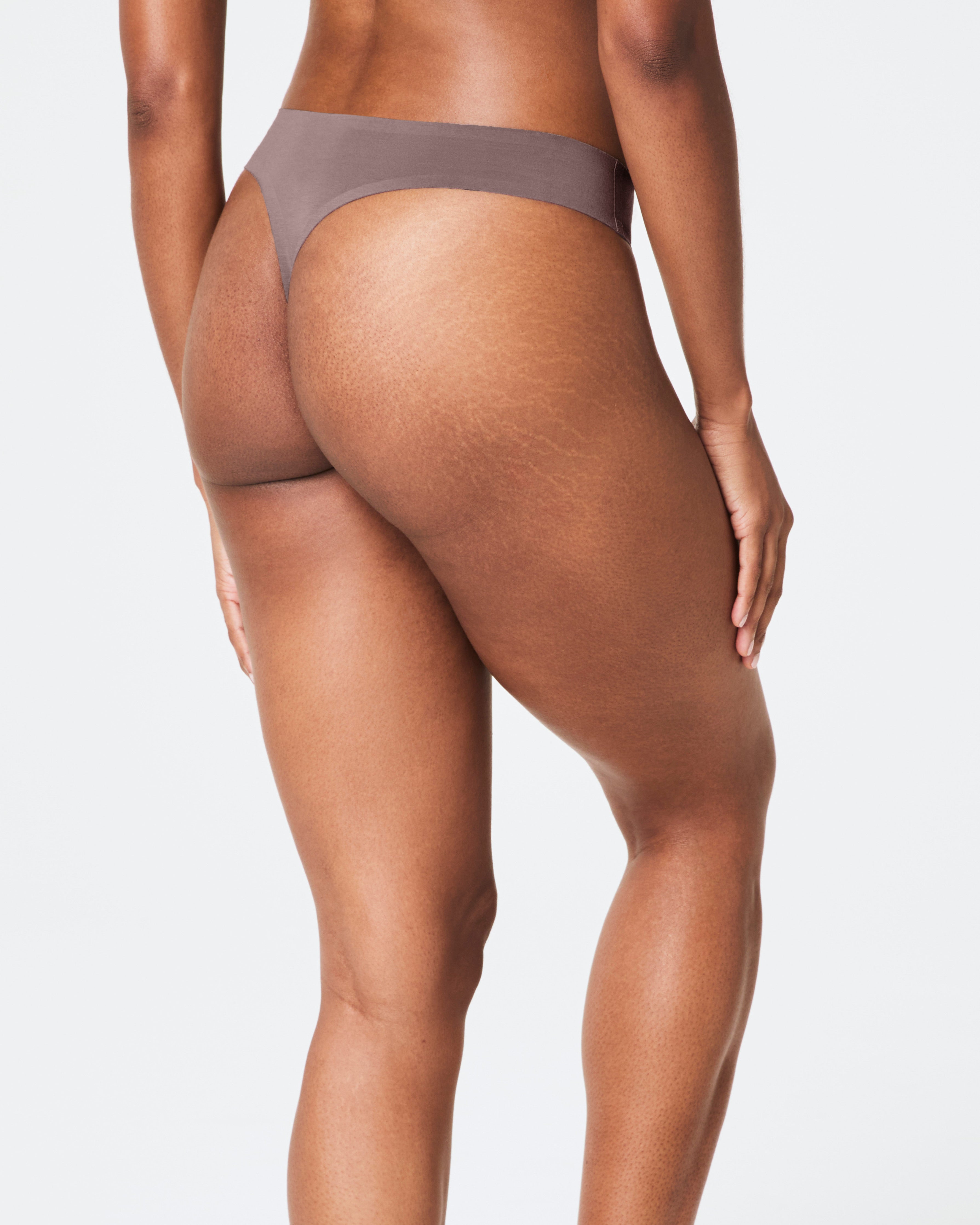SPANXsmooth™ Fit-To-You Modal Thong 3-Pack Box | Smoke