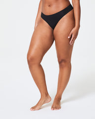 SPANXsmooth™ Fit-To-You Modal Thong 3-Pack Box | Very Black