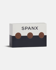 SPANXsmooth™ Fit-To-You Supima® Cotton Thong 3-Pack | Chestnut Brown